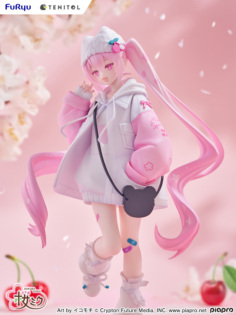 TENITOL Hatsune Miku Sakura Miku Cool style [petit] Complete Figure