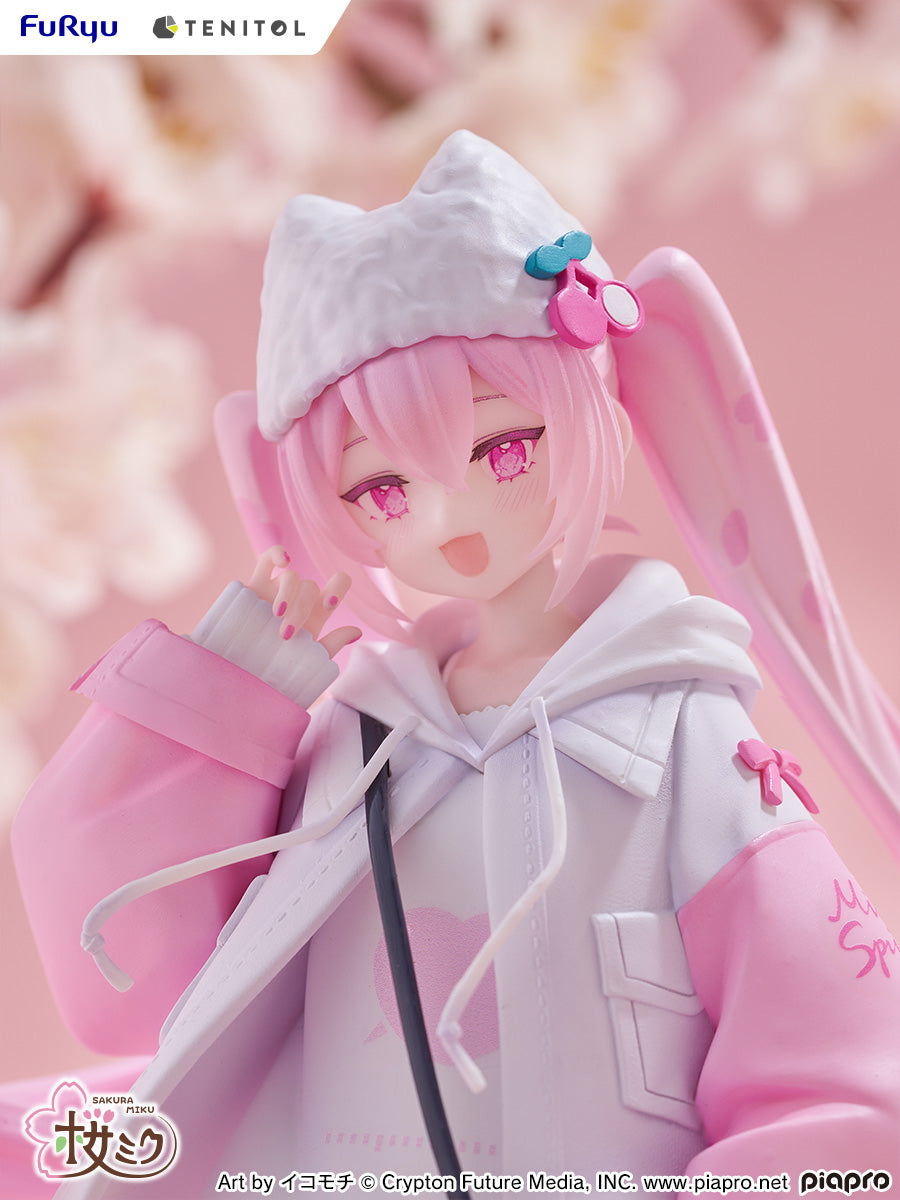 TENITOL Hatsune Miku Sakura Miku Cool style [petit] Complete Figure