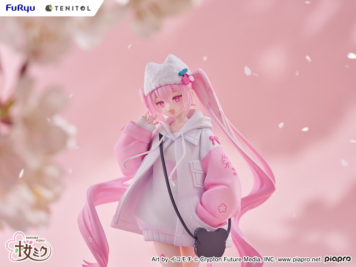 TENITOL Hatsune Miku Sakura Miku Cool style [petit] Complete Figure