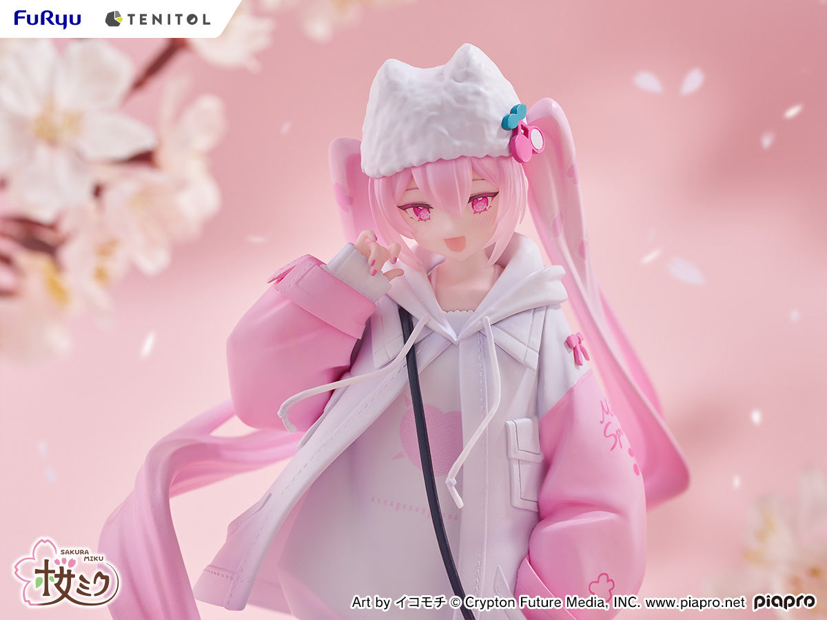 TENITOL Hatsune Miku Sakura Miku Cool style [petit] Complete Figure