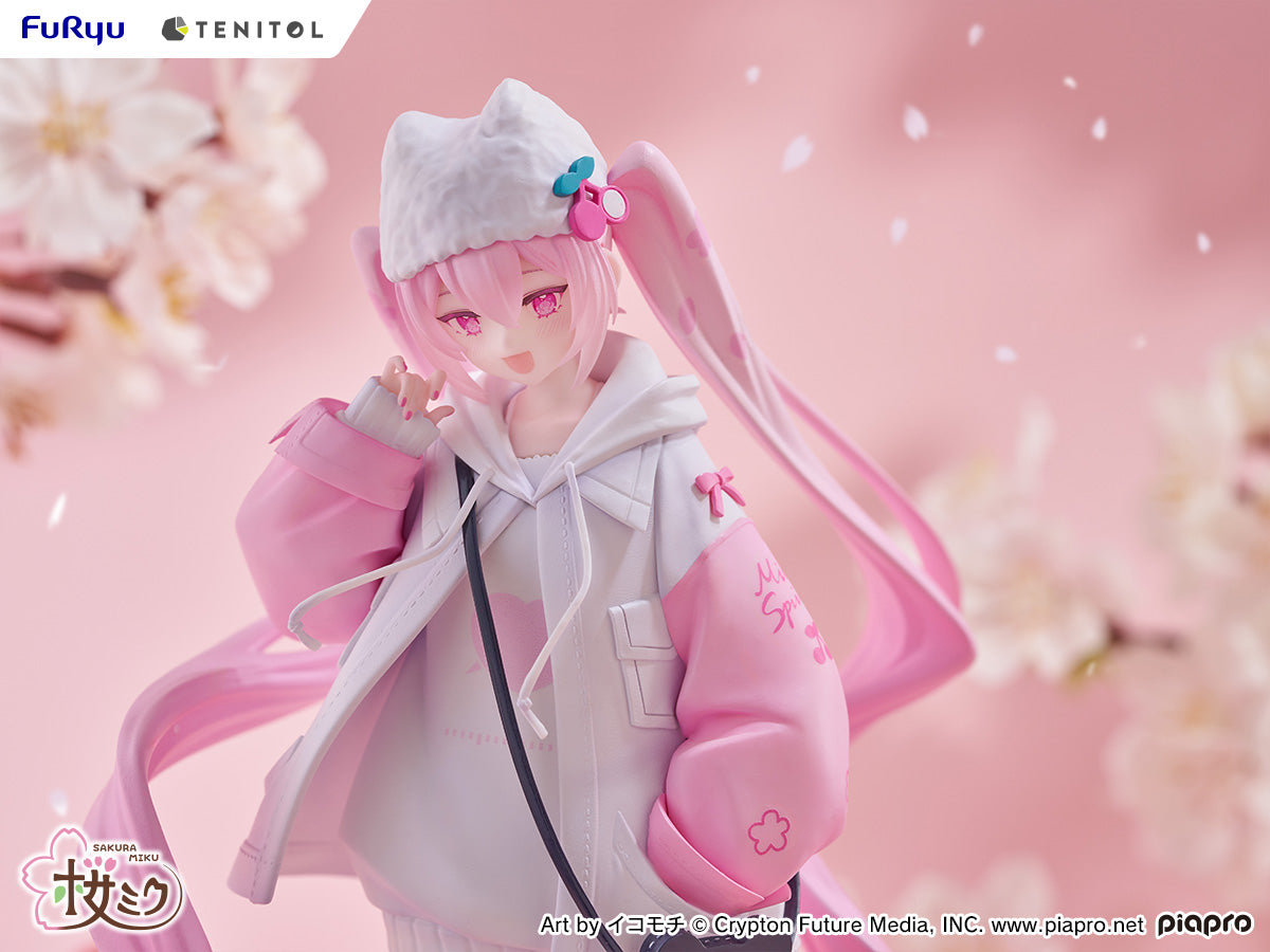 TENITOL Hatsune Miku Sakura Miku Cool style [petit] Complete Figure