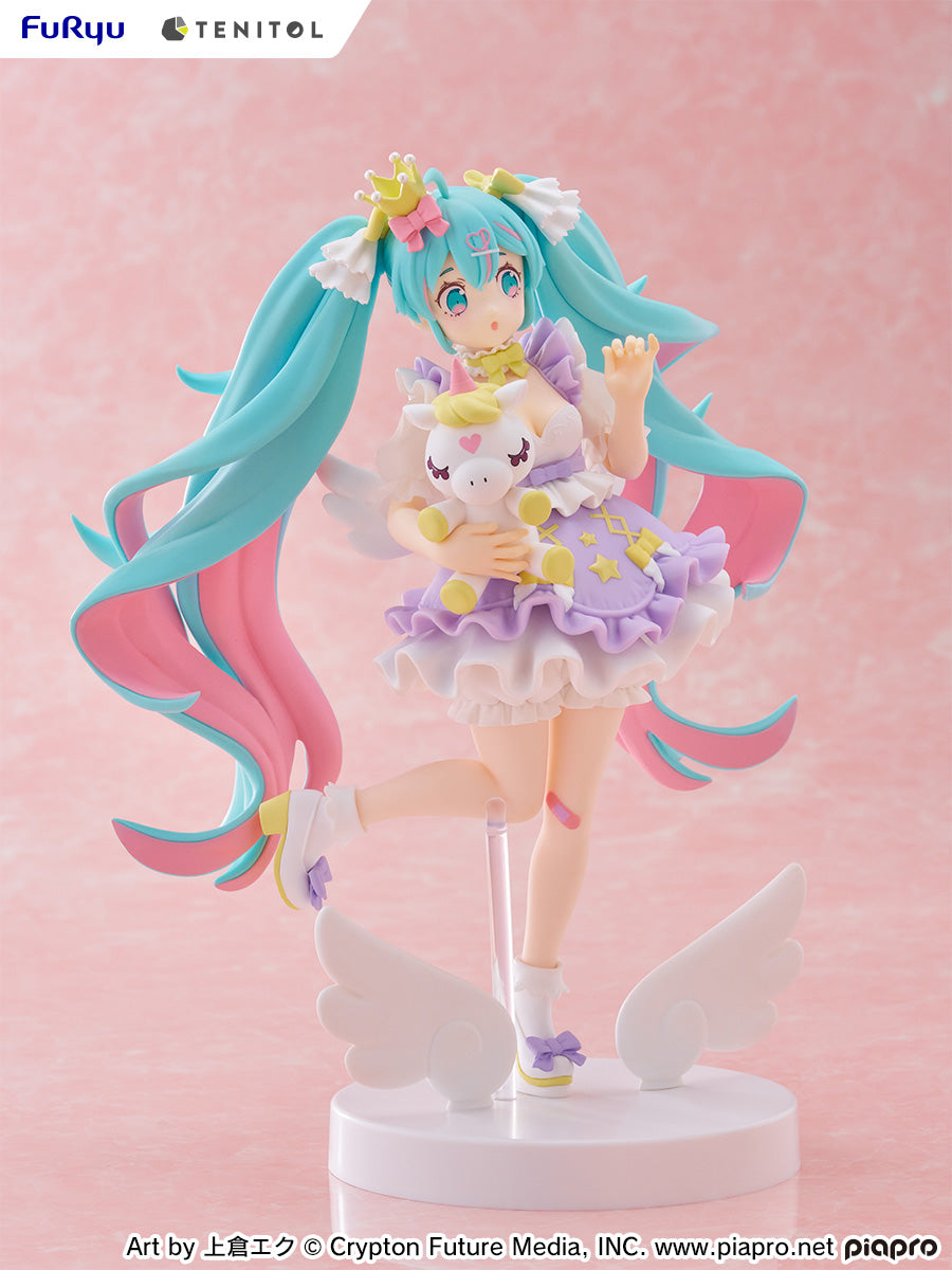 TENITOL Hatsune Miku YUMEKAWA Princess Lavender Ver., Action & Toy Figures, animota