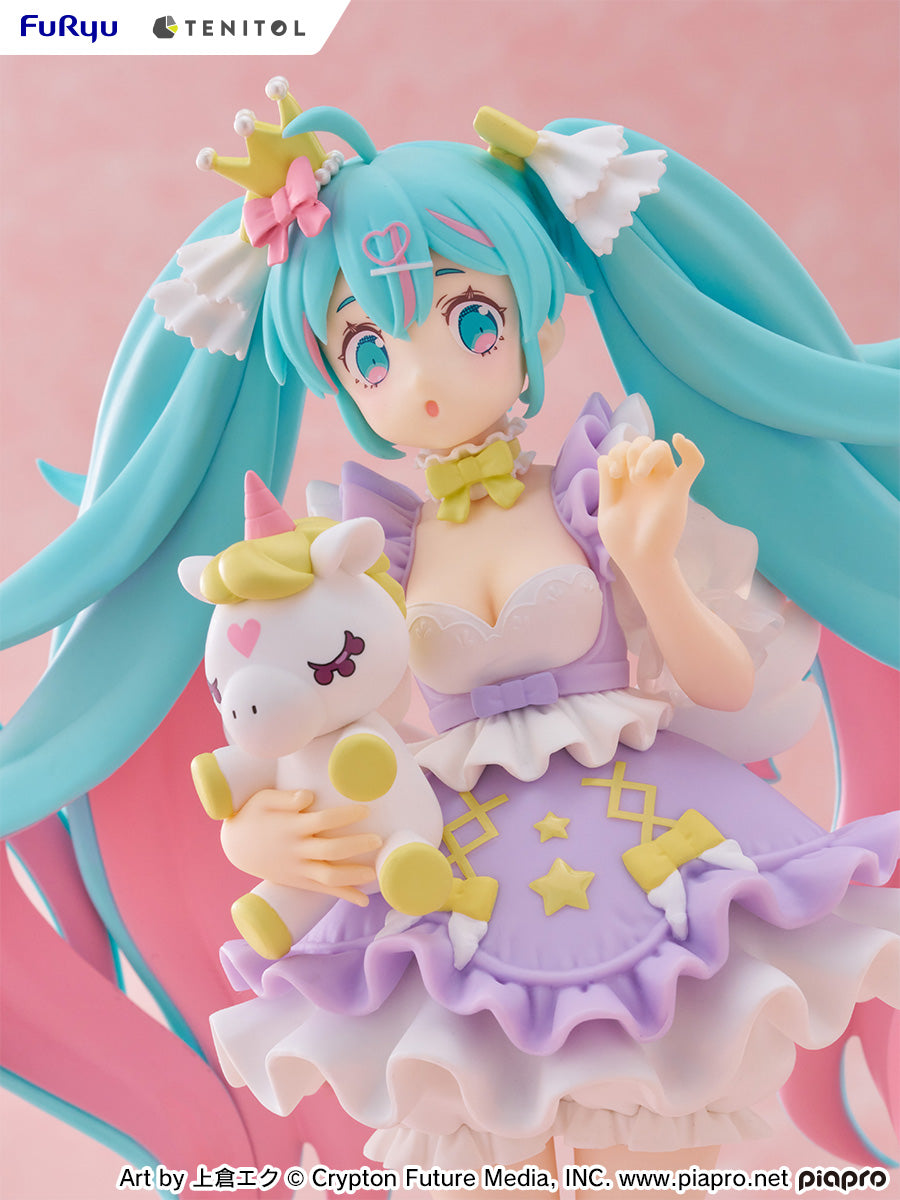 TENITOL Hatsune Miku YUMEKAWA Princess Lavender Ver., Action & Toy Figures, animota