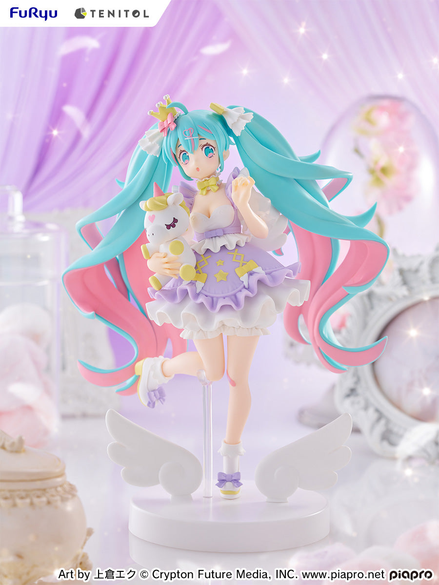 TENITOL Hatsune Miku YUMEKAWA Princess Lavender Ver., Action & Toy Figures, animota