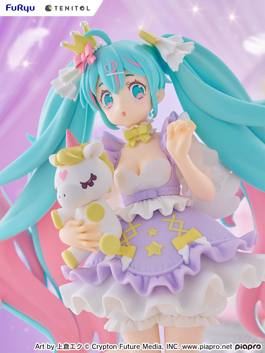 TENITOL Hatsune Miku YUMEKAWA Princess Lavender Ver., Action & Toy Figures, animota