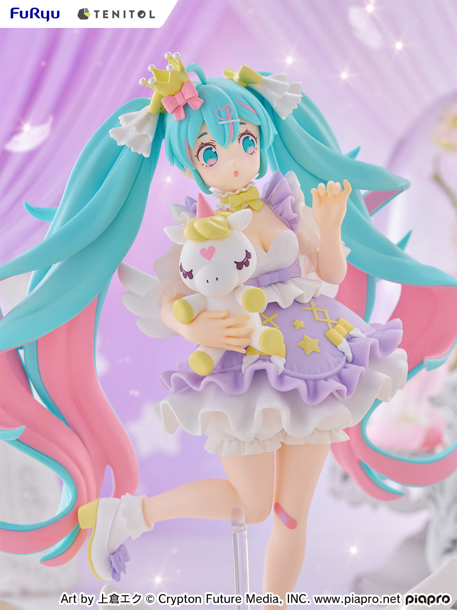 TENITOL Hatsune Miku YUMEKAWA Princess Lavender Ver., Action & Toy Figures, animota