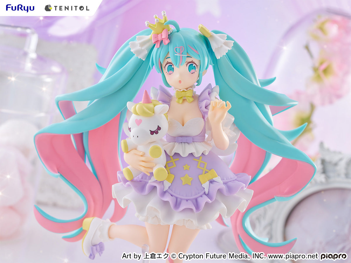 TENITOL Hatsune Miku YUMEKAWA Princess Lavender Ver., Action & Toy Figures, animota