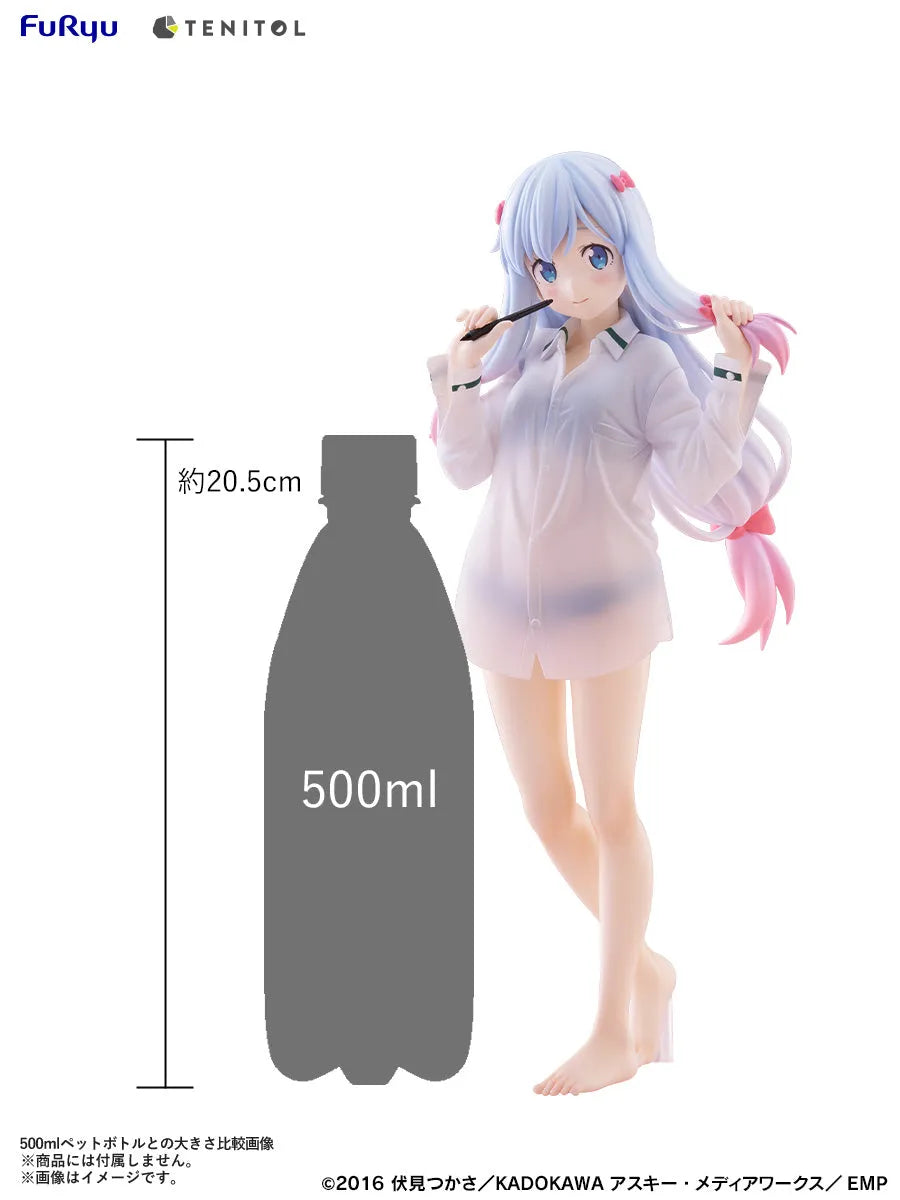TENITOL TALL "Eromanga Sensei" Izumi Sagiri Shirts Ver.