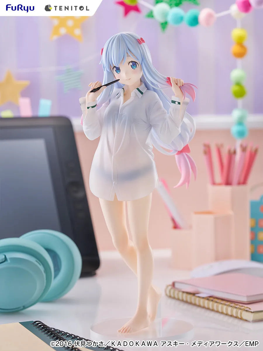 TENITOL TALL "Eromanga Sensei" Izumi Sagiri Shirts Ver.