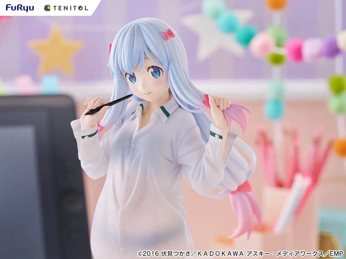 TENITOL TALL "Eromanga Sensei" Izumi Sagiri Shirts Ver.