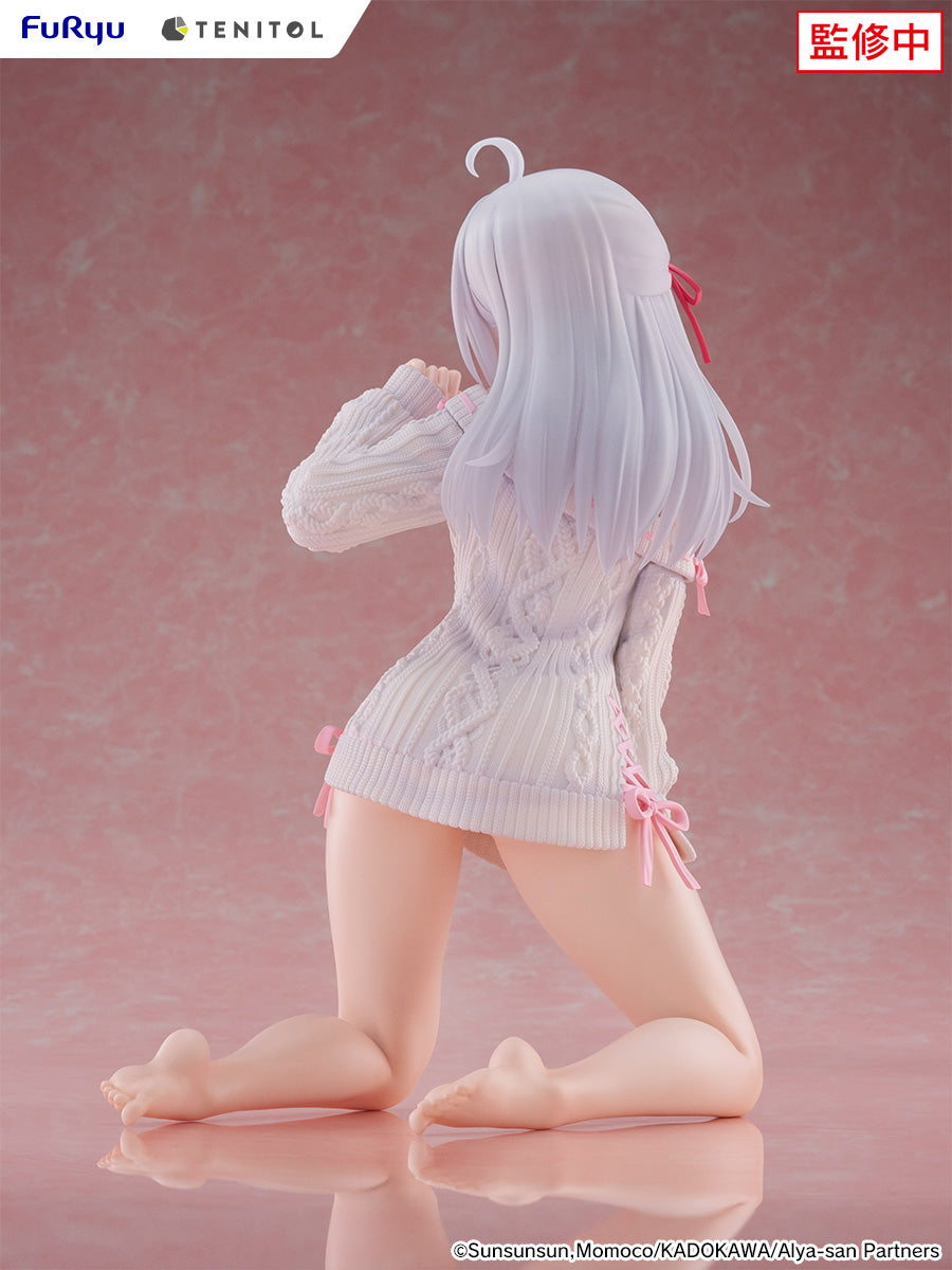 TENITOL BIG Noodle Stopper Figure "Alya Sometimes Hides Her Feelings in Russian" Alya Knit Ver.