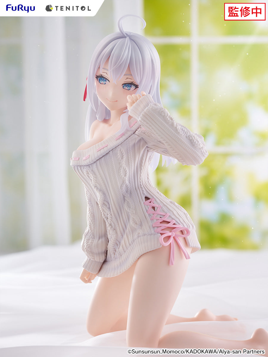 TENITOL BIG Noodle Stopper Figure "Alya Sometimes Hides Her Feelings in Russian" Alya Knit Ver.