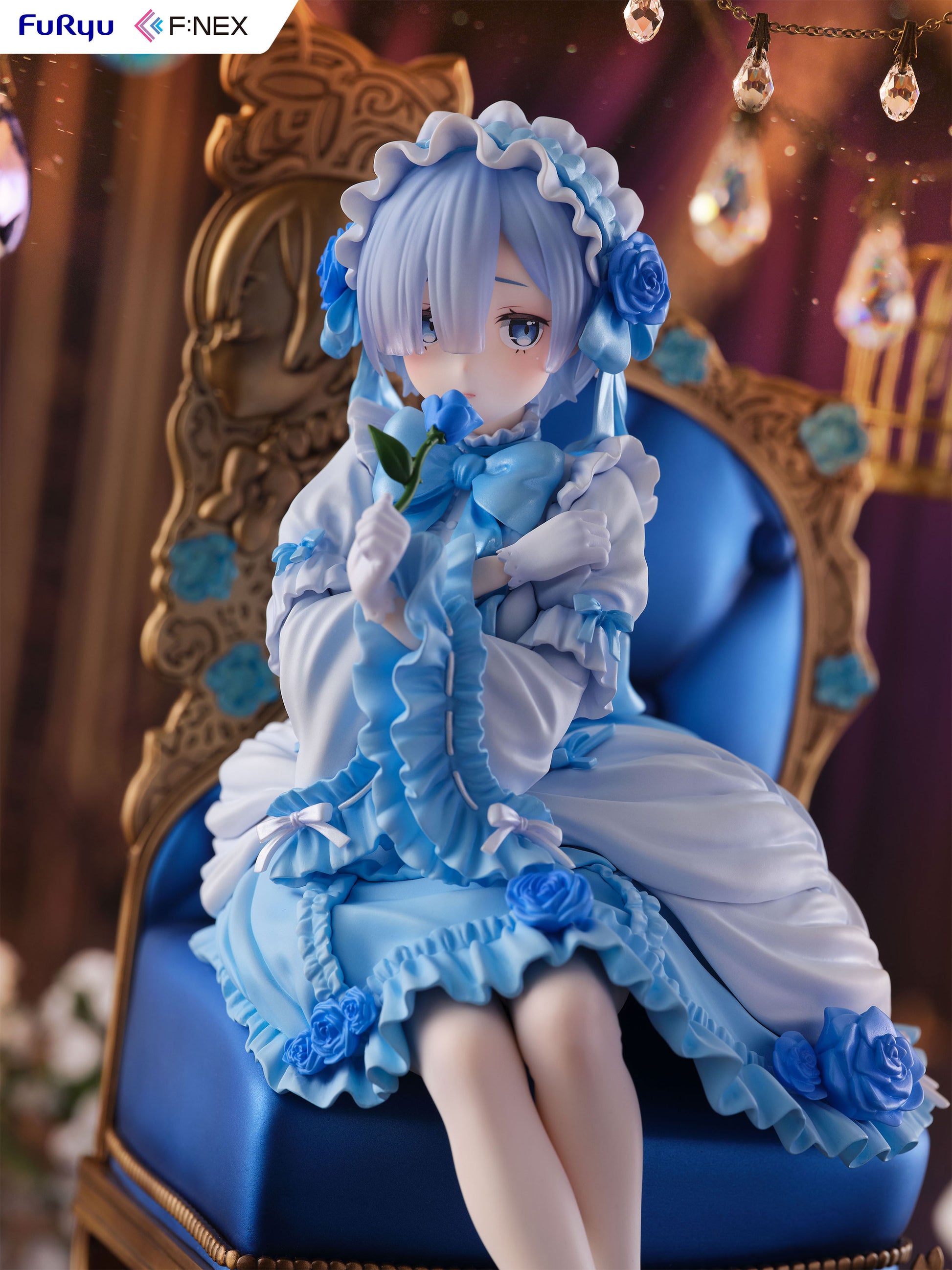 FIGURINE RE ZERO - Rem - Precious Figure - Winter Coat Ver. - Taito EUR FIGURINE RE ZERO - Rem - Precious Figure - Winter Coat Ver. - Taito EUR