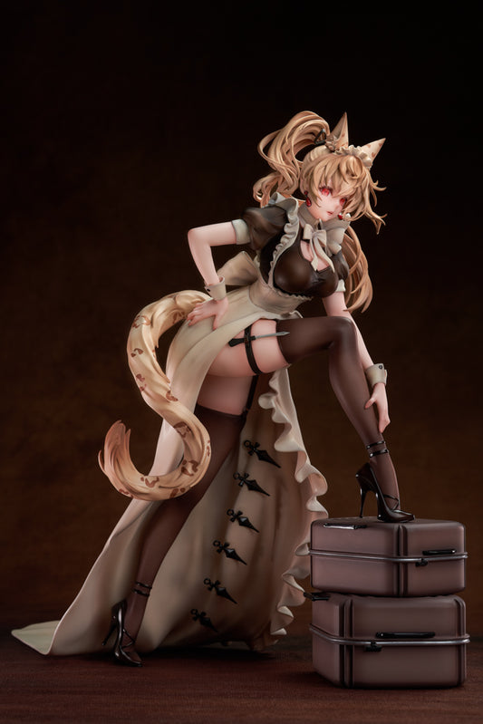 Battle Maid Different Species Leopard Cat Maria 1/4 Complete Figure