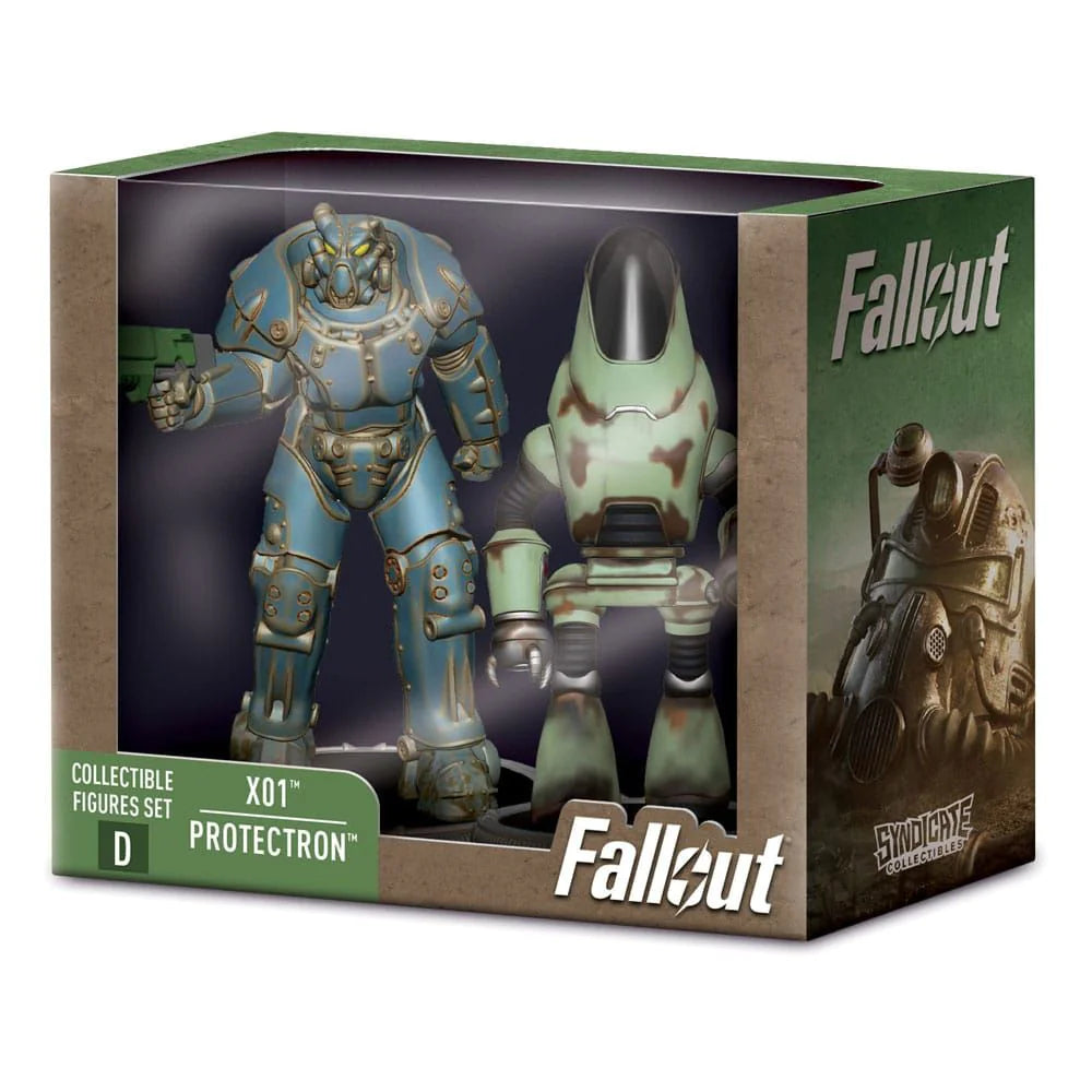 Fallout Collectible Figures Set X01 & Protectron, Action Figures, animota