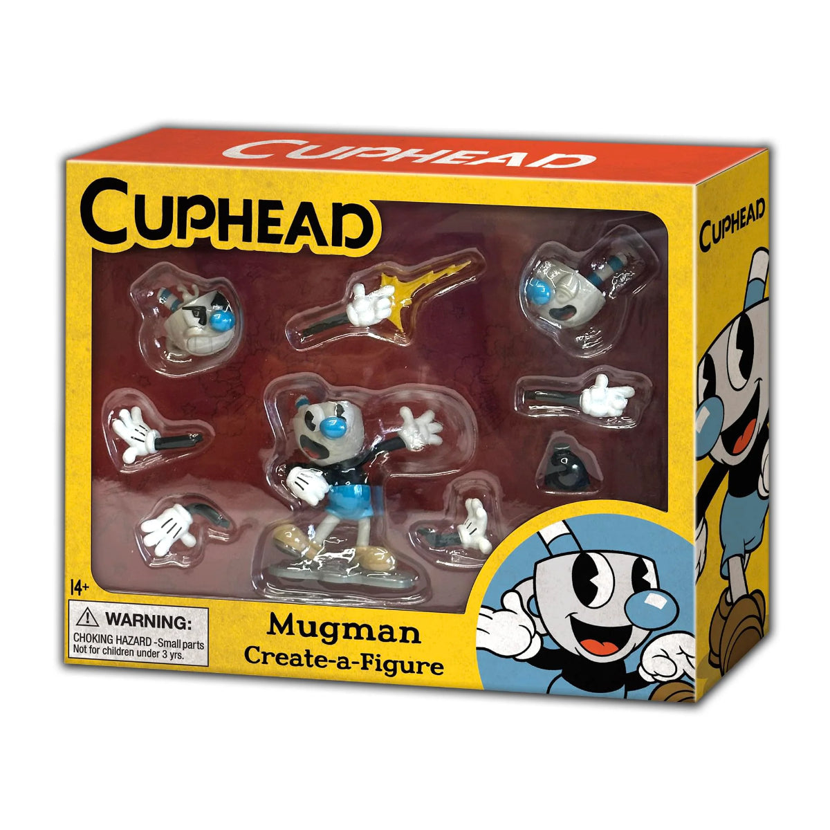 "CupHEAD" Create-A-Figure 3" Mini Figure Mugman