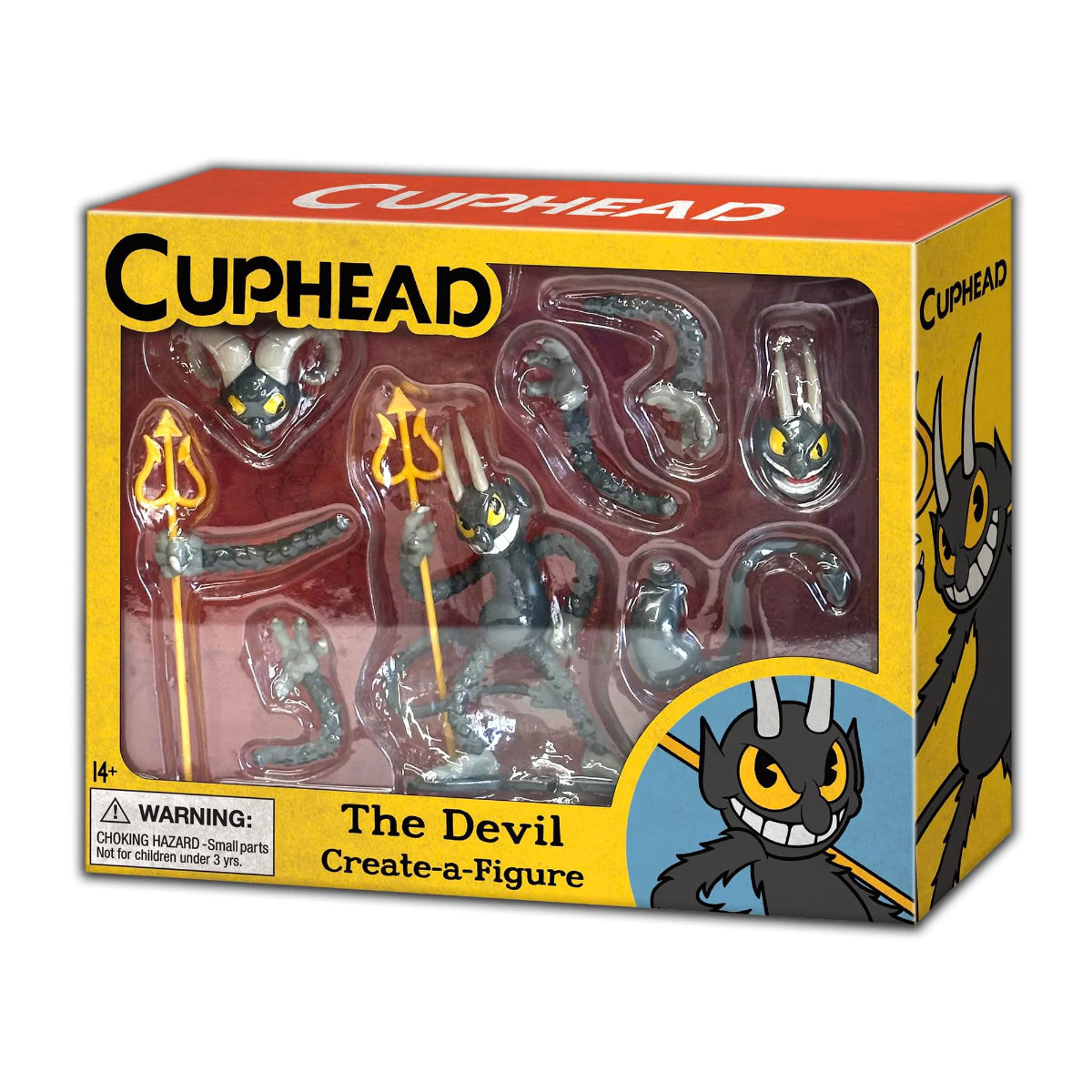 "CupHEAD" Create-A-Figure 3" Mini Figure The Devil