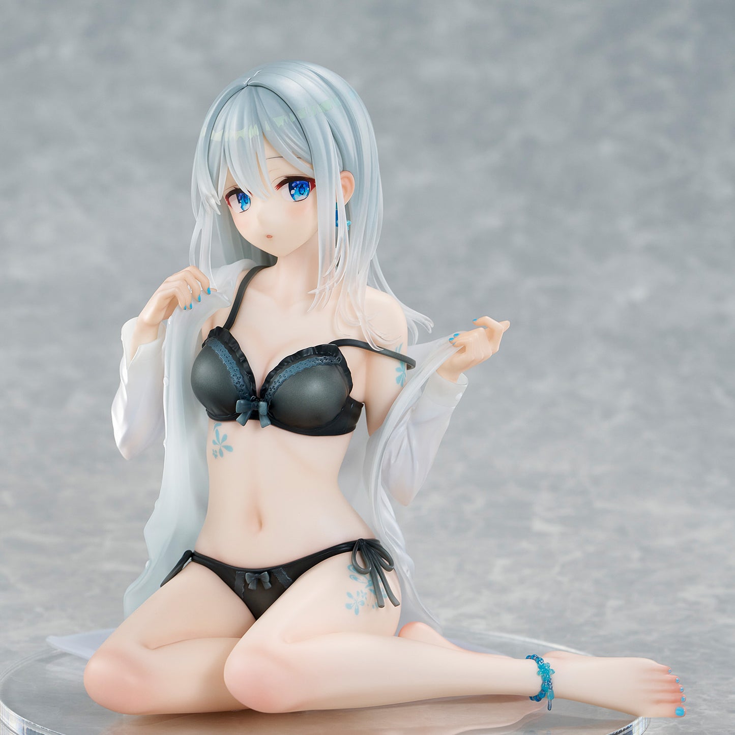 Fuumi Illustration Okigae Ginpatsu-chan -Sorairo no Asa- Limited Costume Ver.