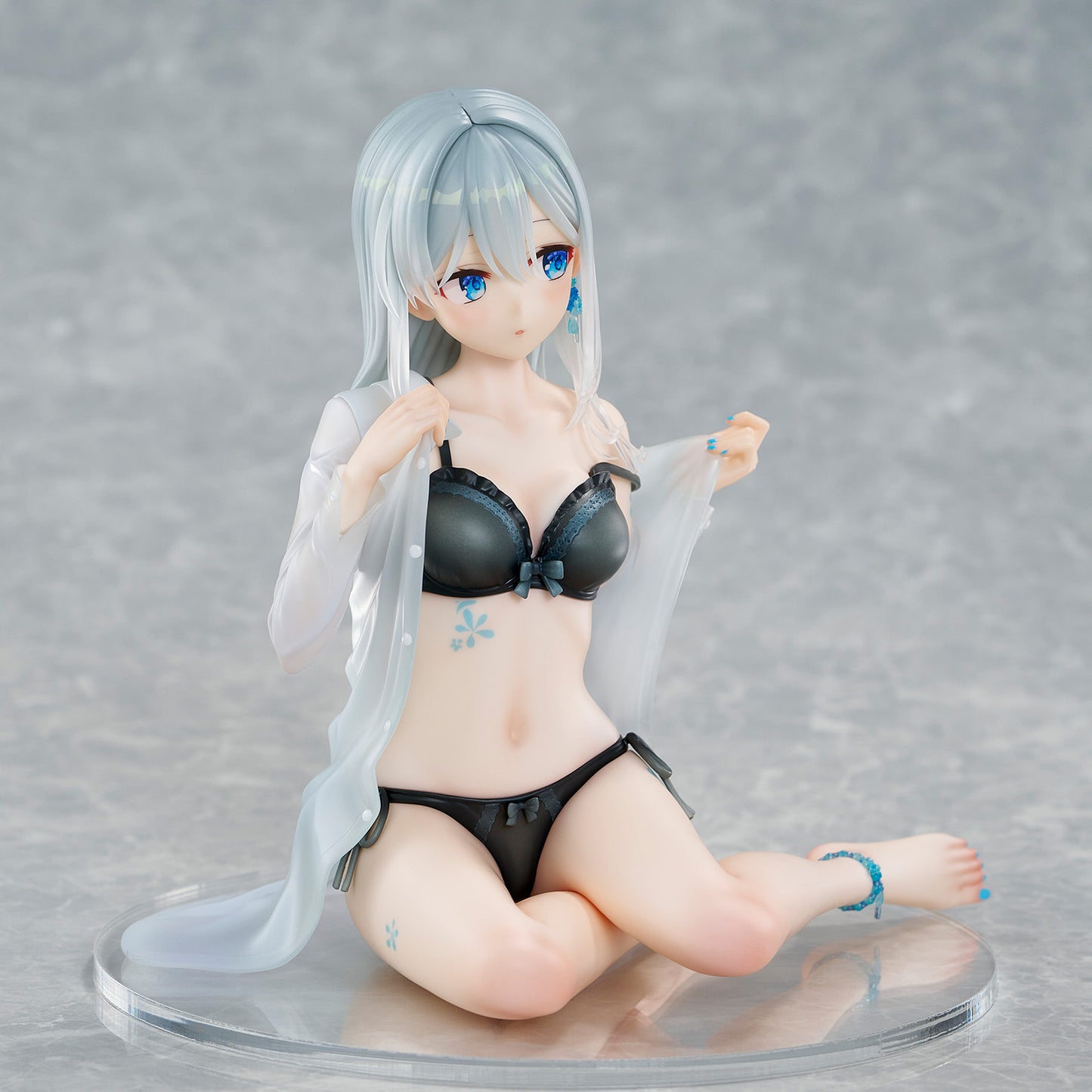 Fuumi Illustration Okigae Ginpatsu-chan -Sorairo no Asa- Limited Costume Ver.