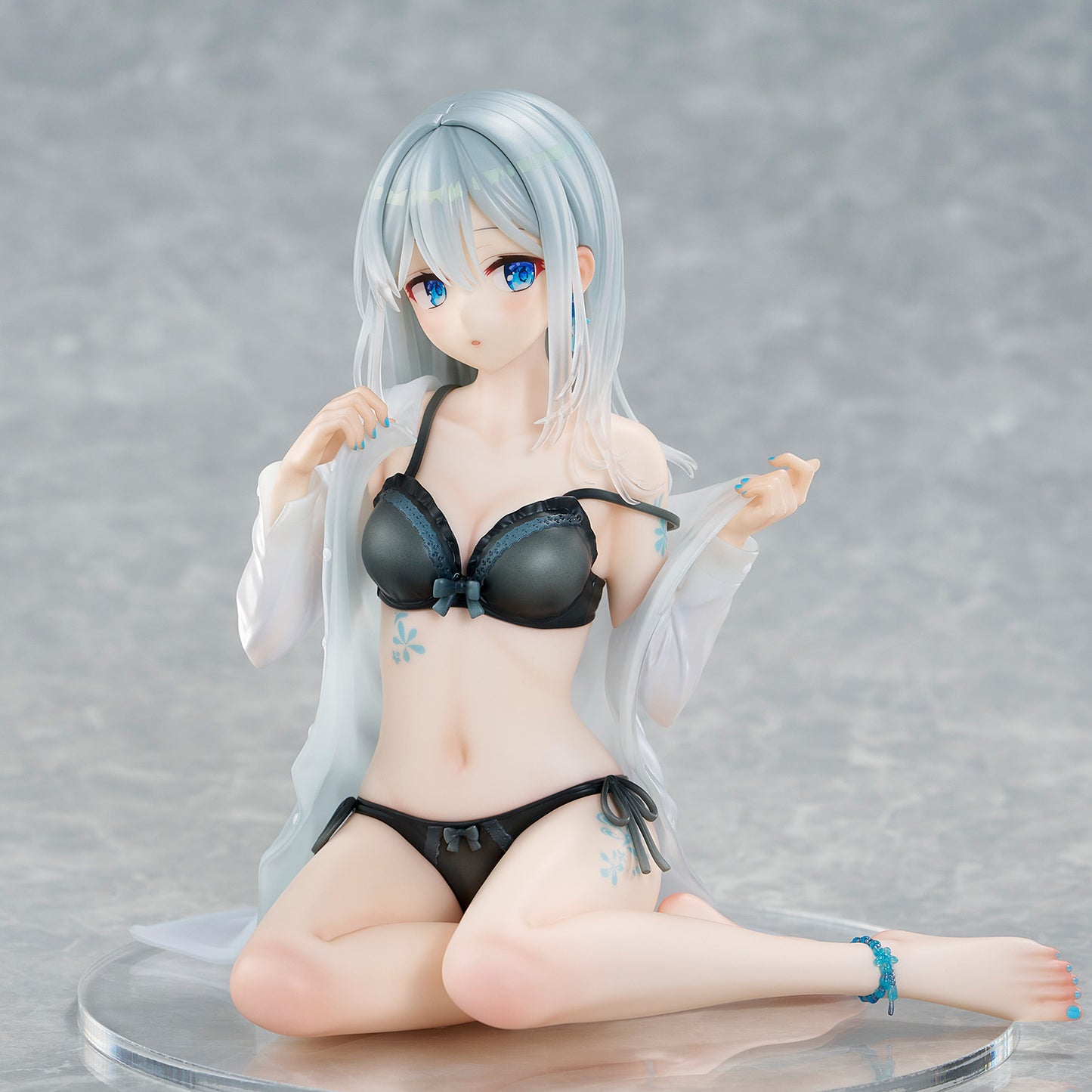 Fuumi Illustration Okigae Ginpatsu-chan -Sorairo no Asa- Limited Costume Ver.