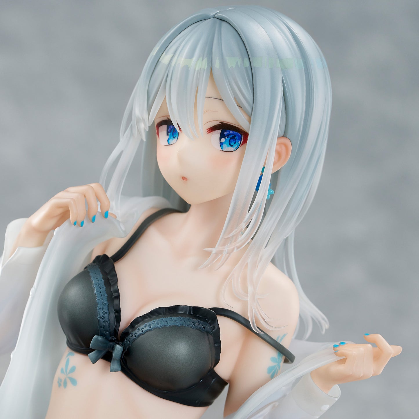 Fuumi Illustration Okigae Ginpatsu-chan -Sorairo no Asa- Limited Costume Ver.