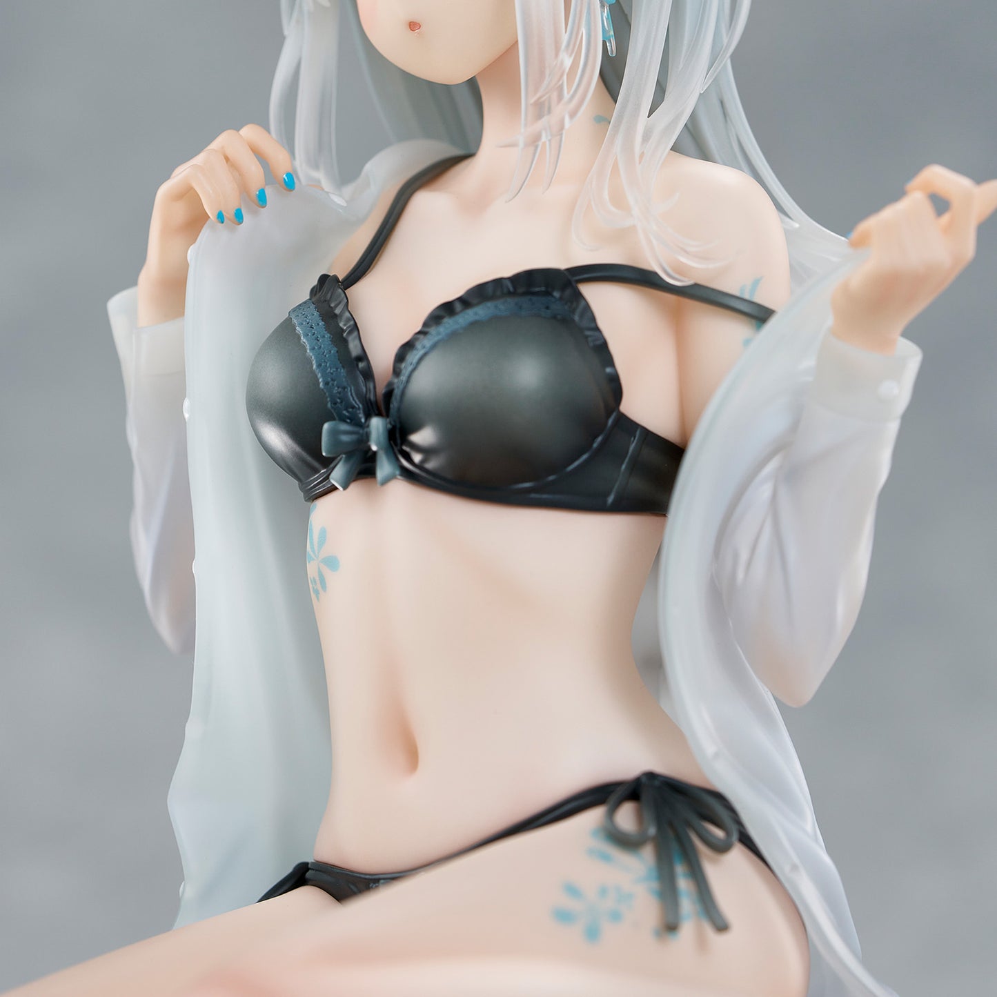 Fuumi Illustration Okigae Ginpatsu-chan -Sorairo no Asa- Limited Costume Ver.