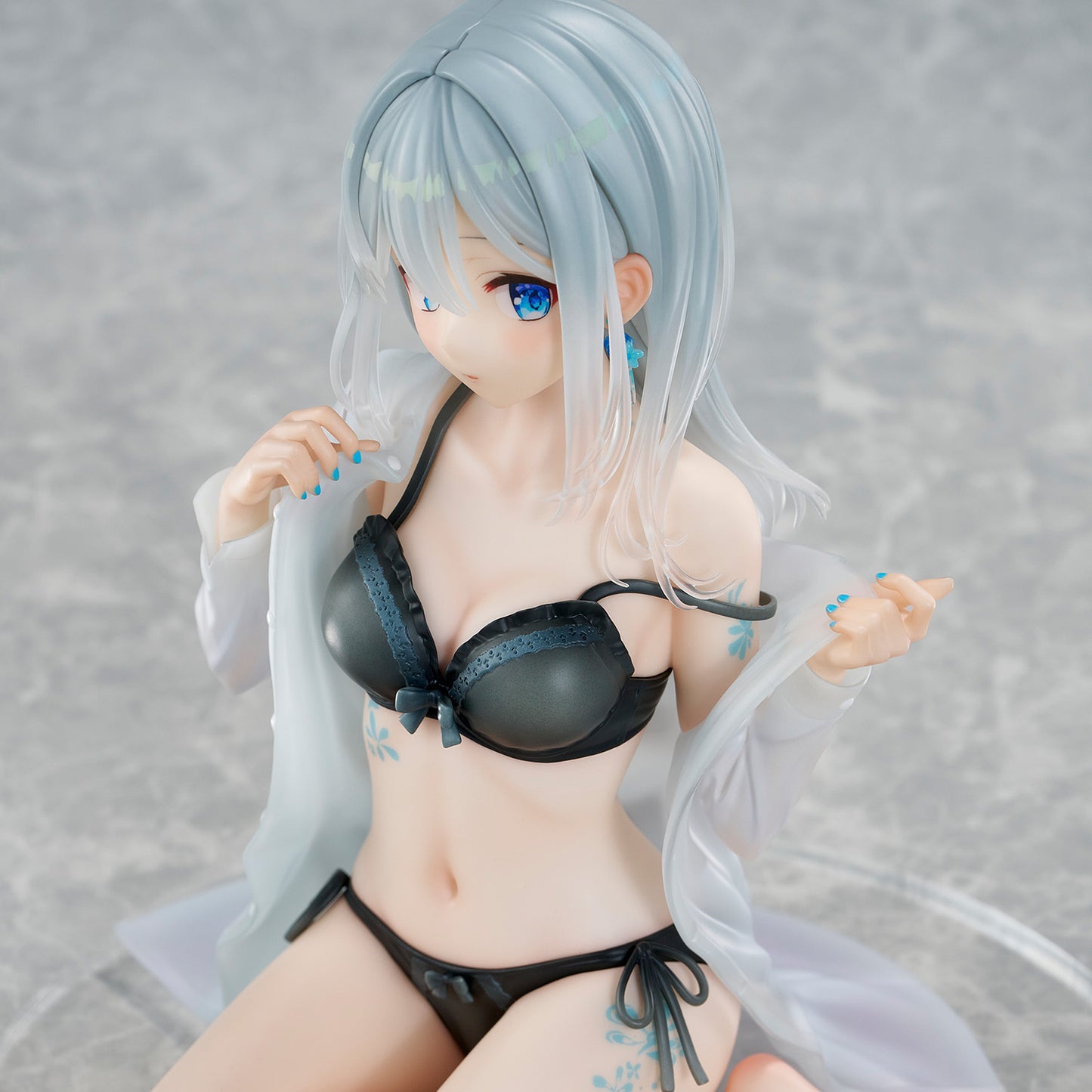 Fuumi Illustration Okigae Ginpatsu-chan -Sorairo no Asa- Limited Costume Ver.