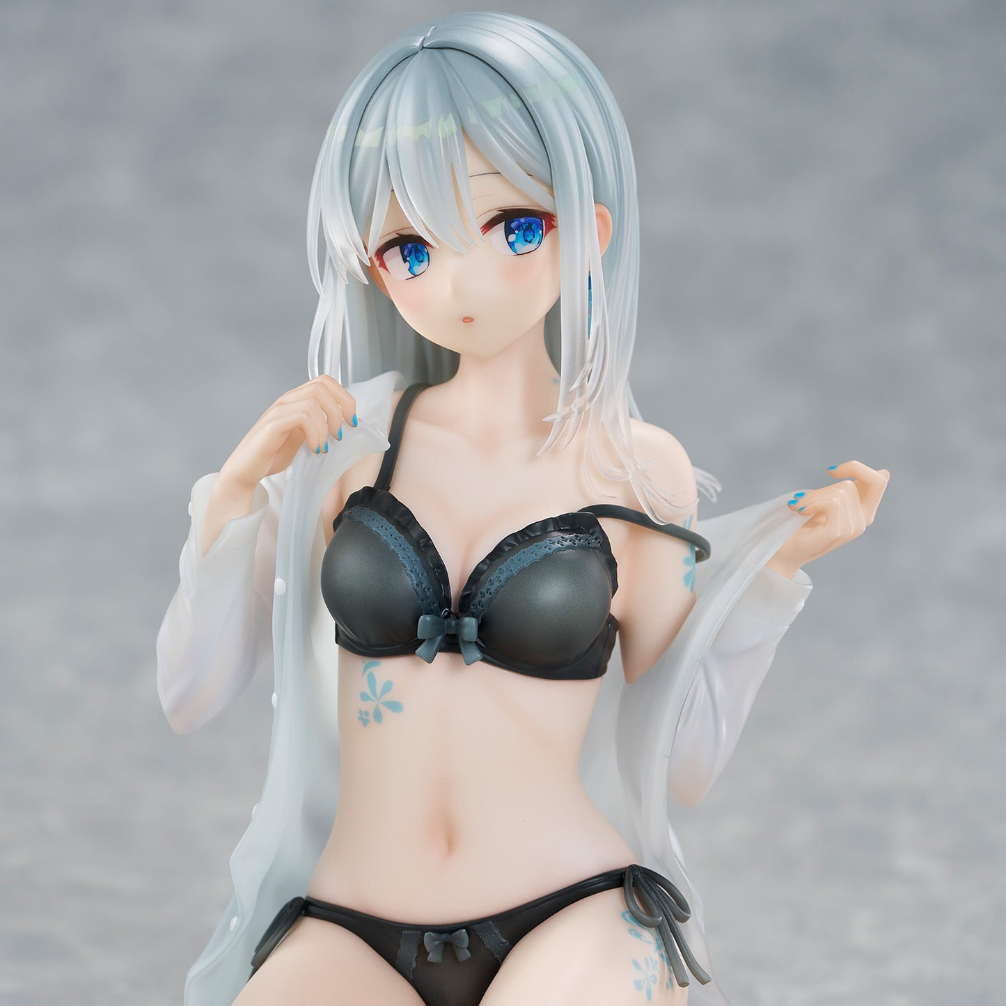 Fuumi Illustration Okigae Ginpatsu-chan -Sorairo no Asa- Limited Costume Ver.