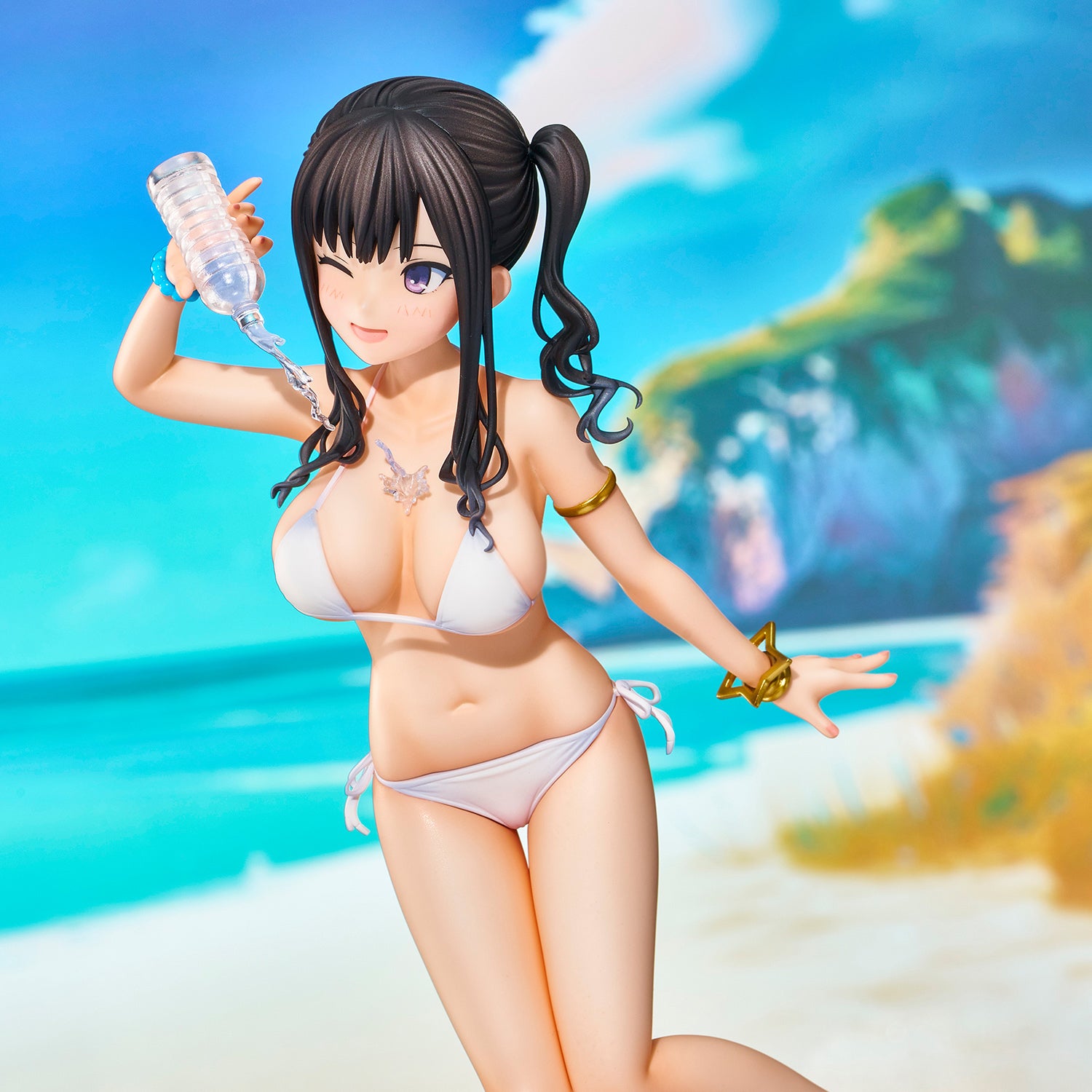 Kaedeko Illustration Sasaki Miyuki -Summer Cloud White Bikini Ver.- |  animota