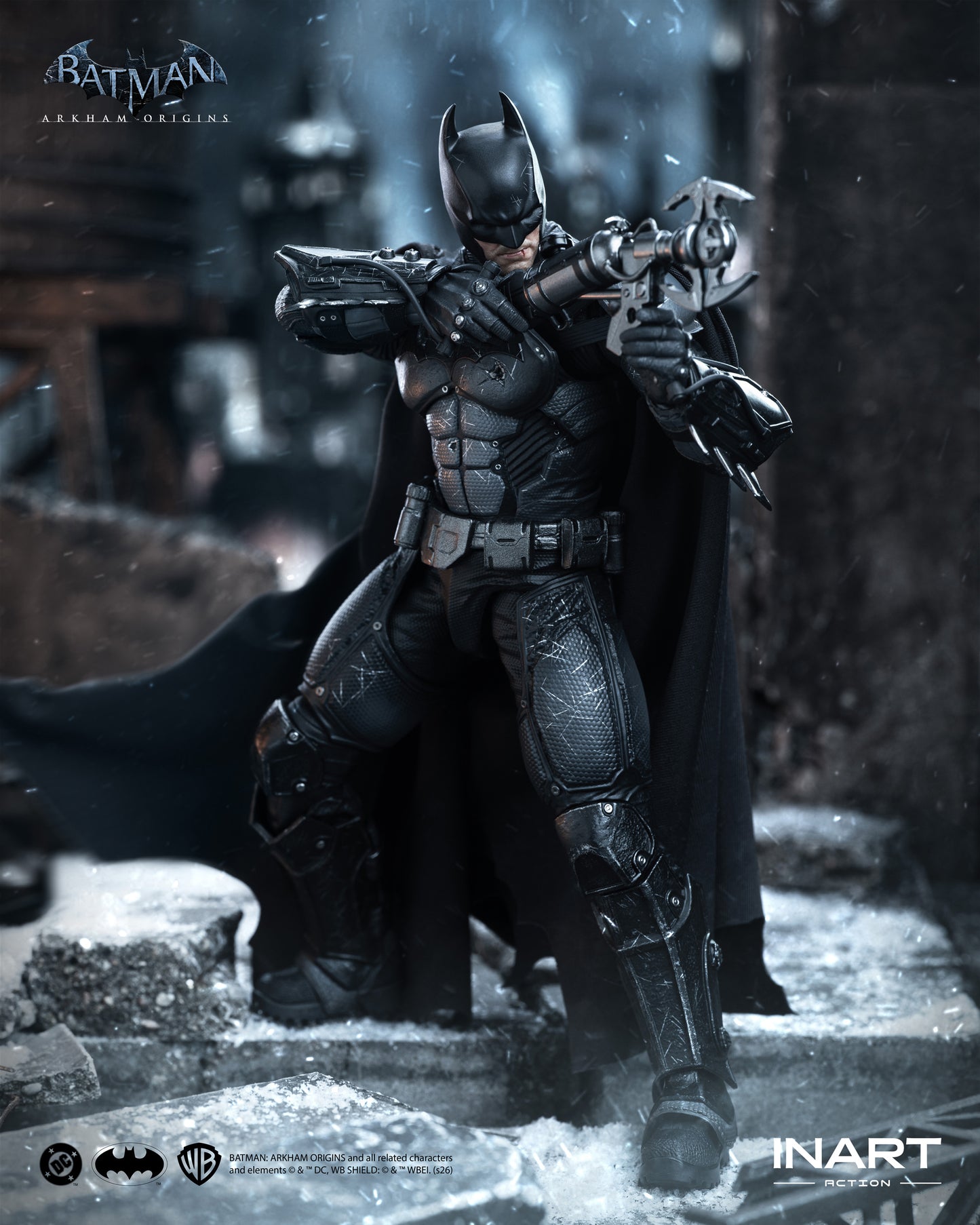 Batman: Arkham Origins Batman (Batman: Arkham Origins) Battle Damaged Ver. Action Figure