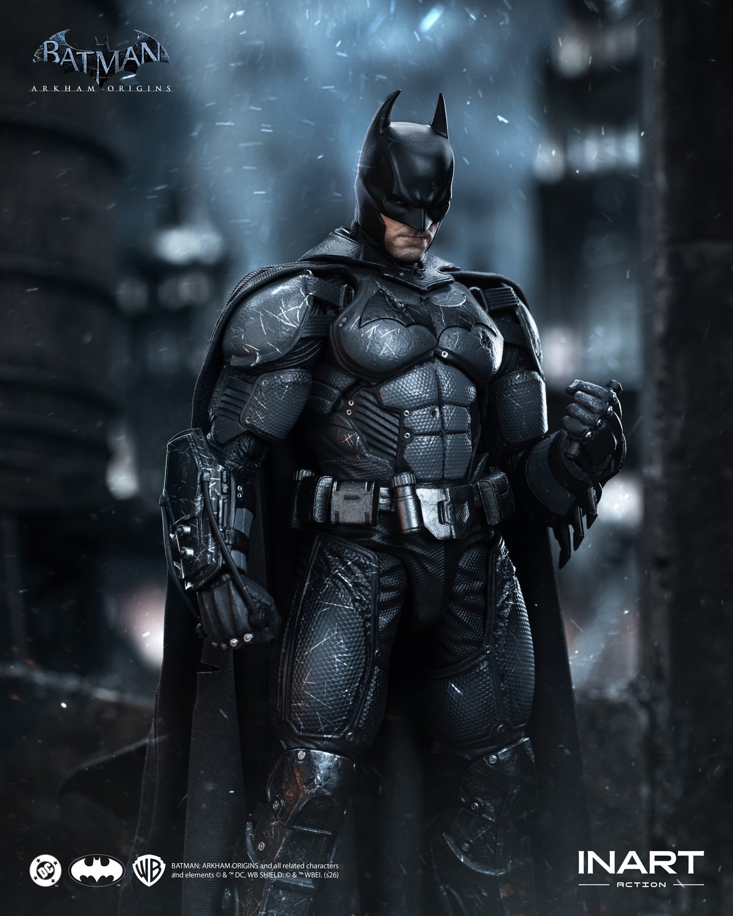 Batman: Arkham Origins Batman (Batman: Arkham Origins) Battle Damaged Ver. Action Figure
