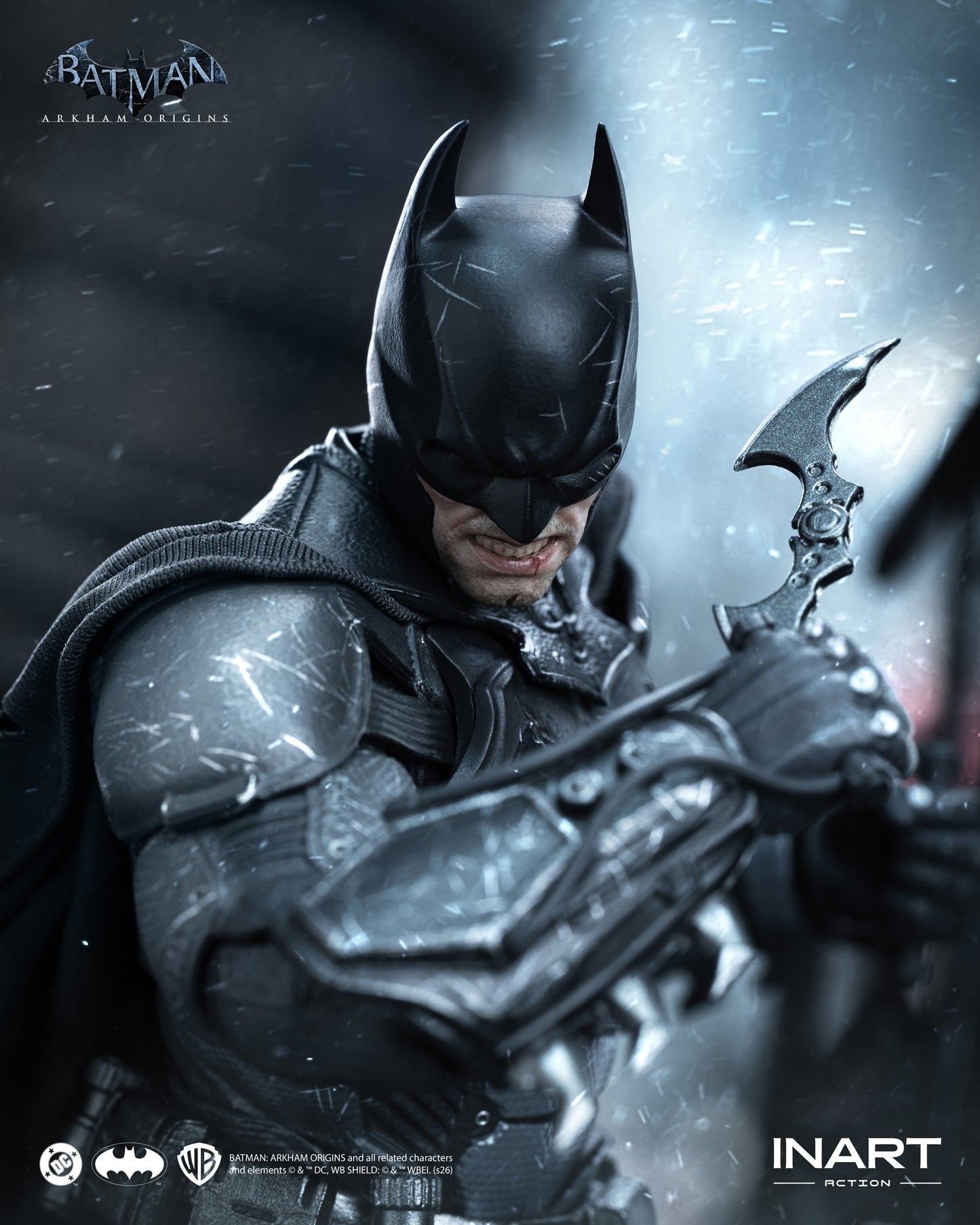 Batman: Arkham Origins Batman (Batman: Arkham Origins) Battle Damaged Ver. Action Figure