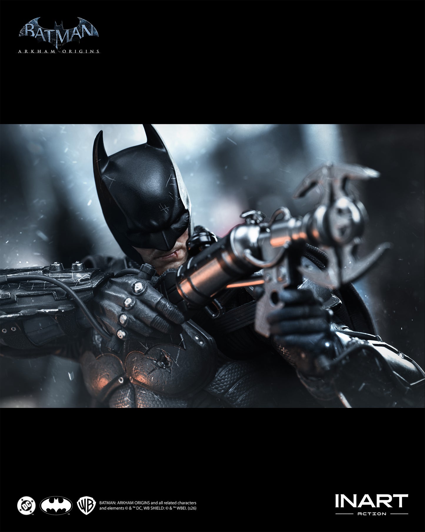 Batman: Arkham Origins Batman (Batman: Arkham Origins) Battle Damaged Ver. Action Figure