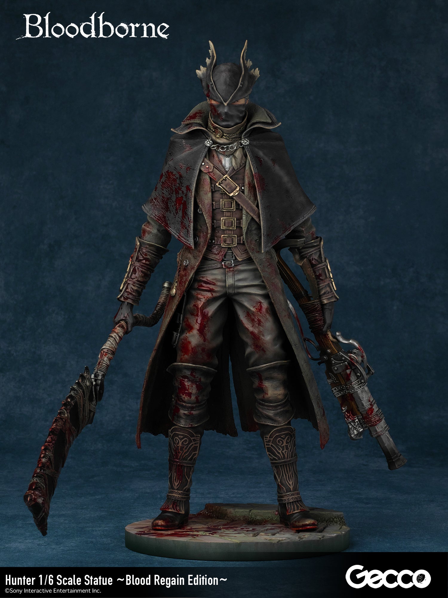 Bloodborne　1/6フィギュア Bloodborne Hunter 1/6 Scale Statue -Blood Regain Edition- Complete