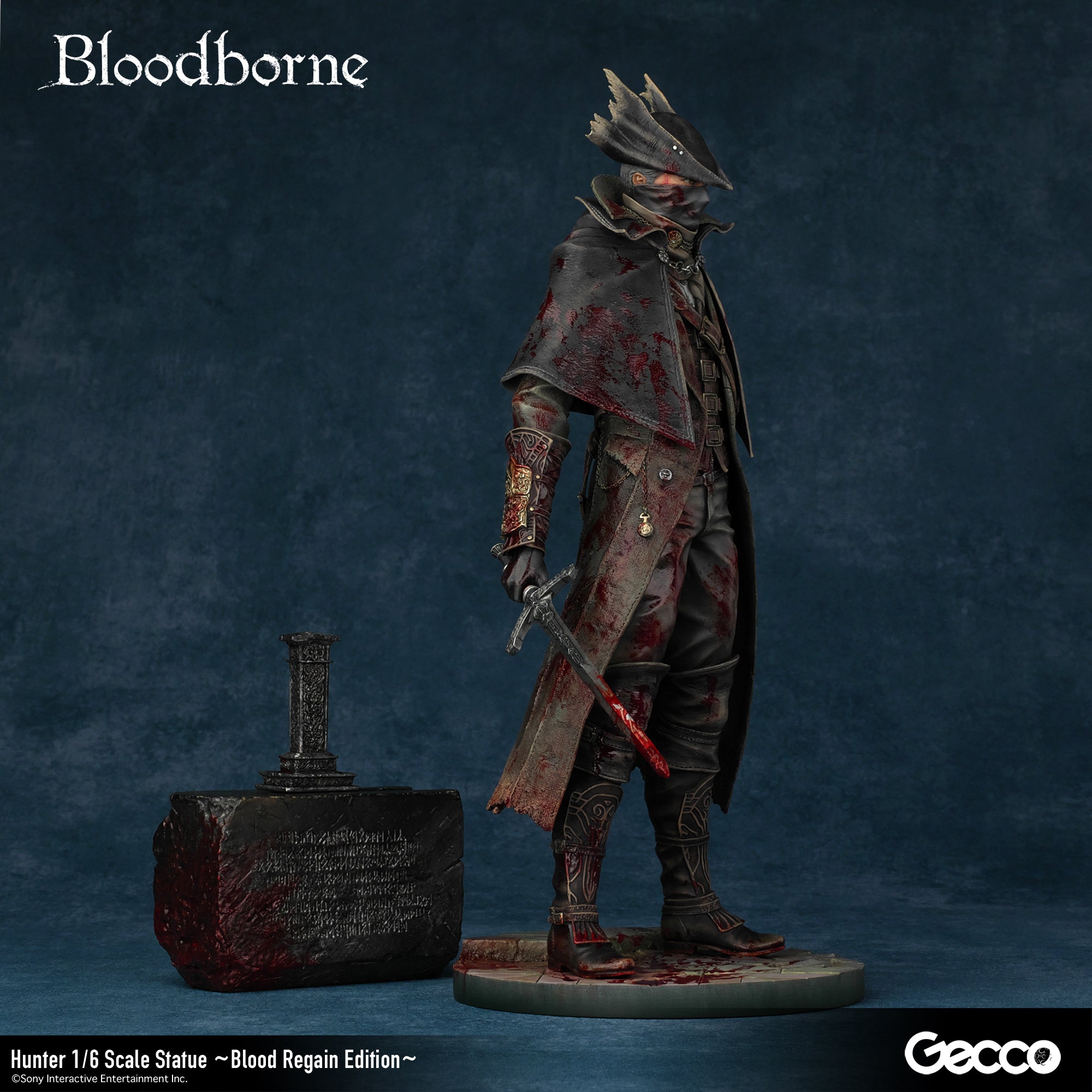 Bloodborne Hunter 1/6 Scale Statue -Blood Regain Edition- Complete
