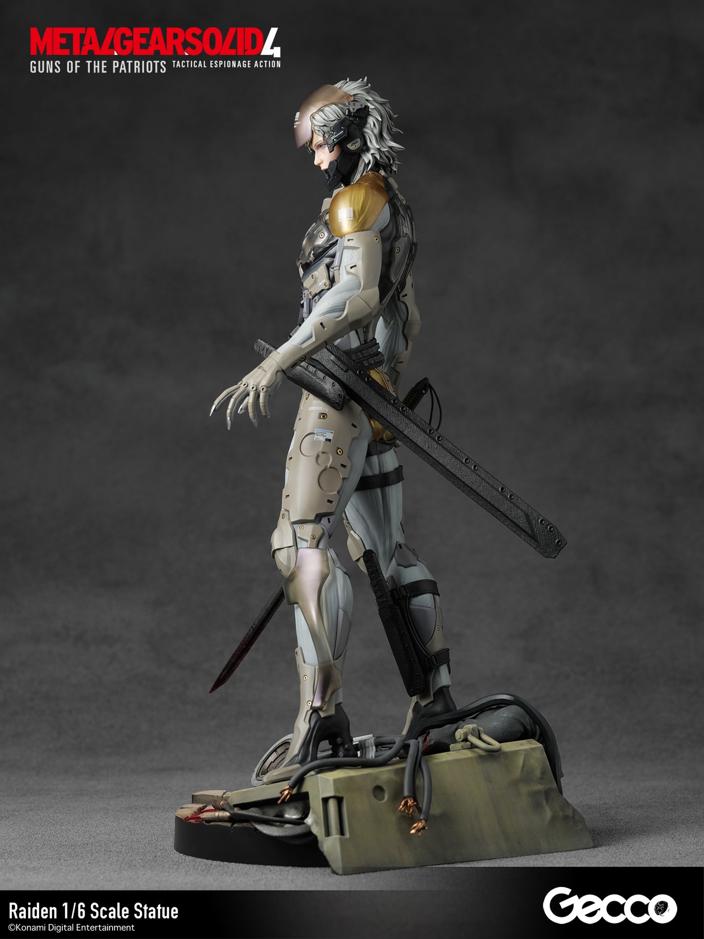 Metal Gear Solid 4 Guns of the Patriots Raiden 1/6 Scale Statue
