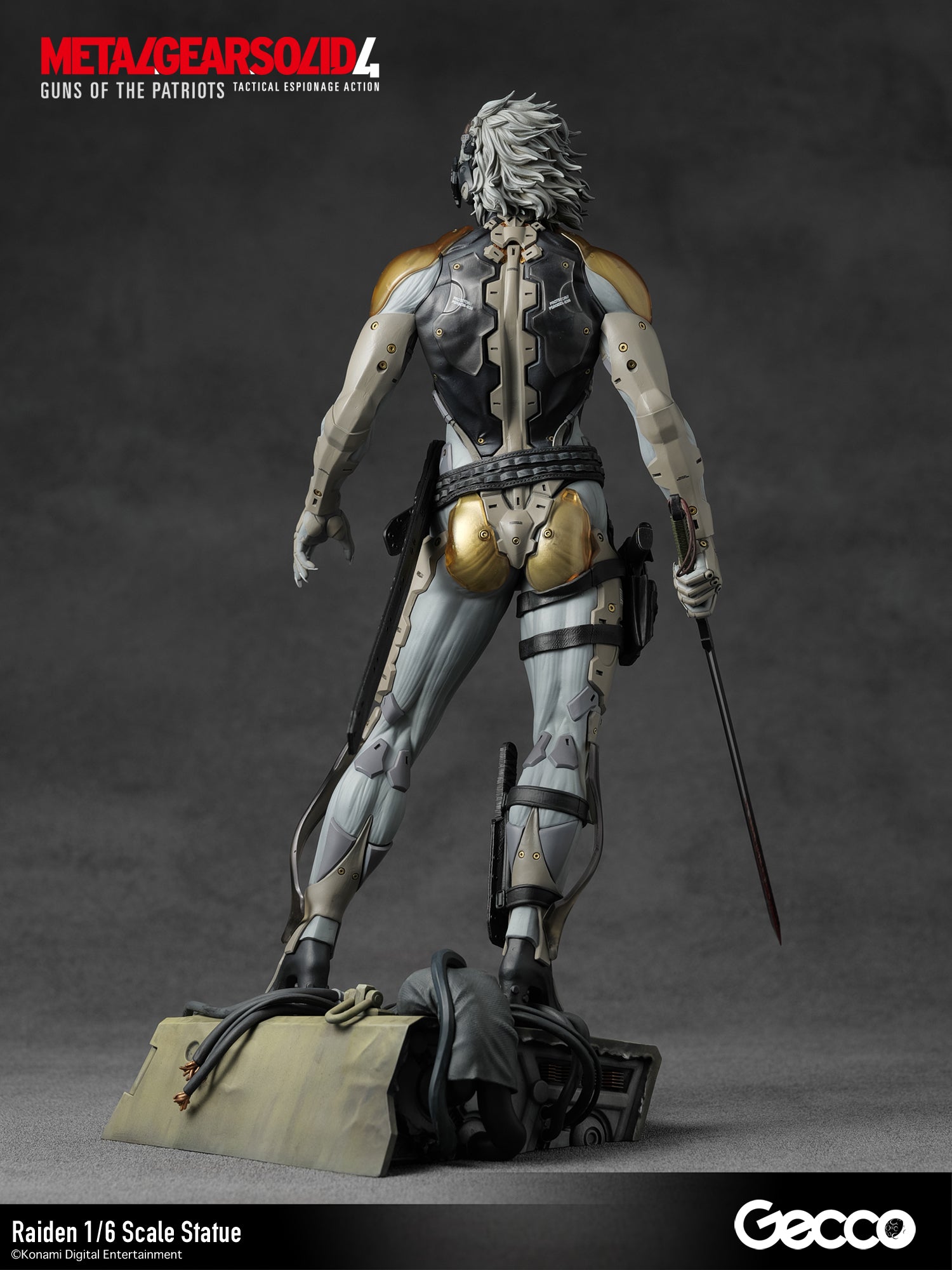 Metal Gear Solid 4: Guns of the Patriots Raiden 1/6 Scale Statue