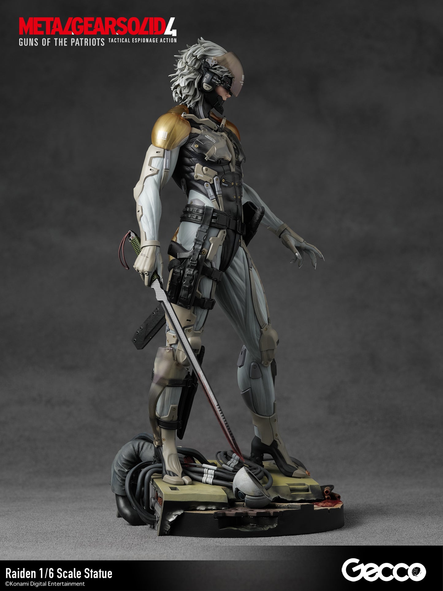 Metal Gear Solid 4 Guns of the Patriots Raiden 1/6 Scale Statue