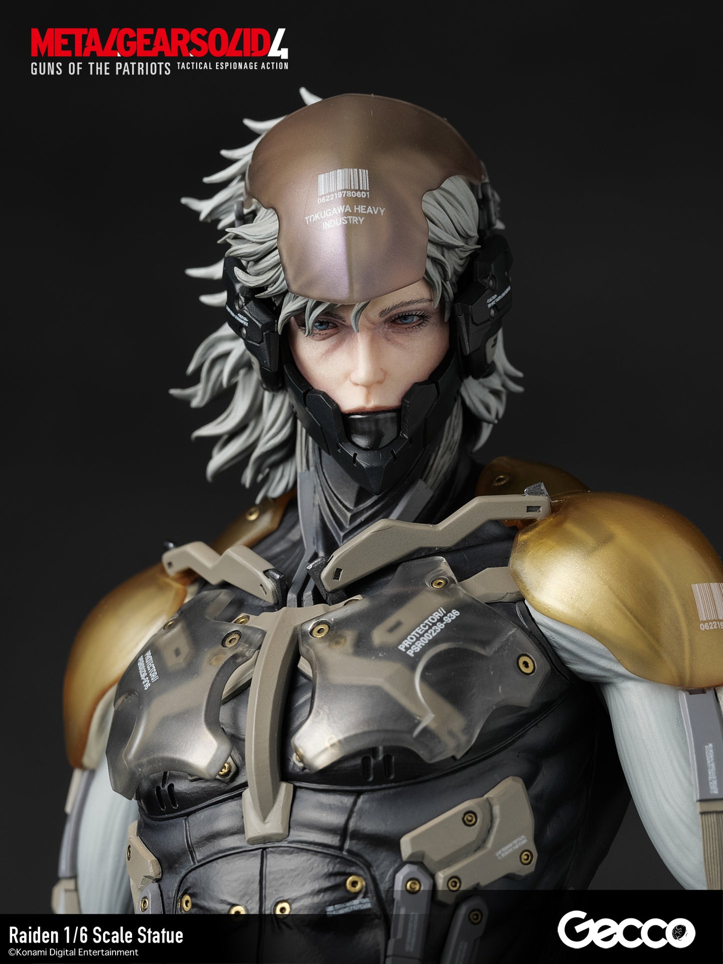 Metal Gear Solid 4 Guns of the Patriots Raiden 1/6 Scale Statue