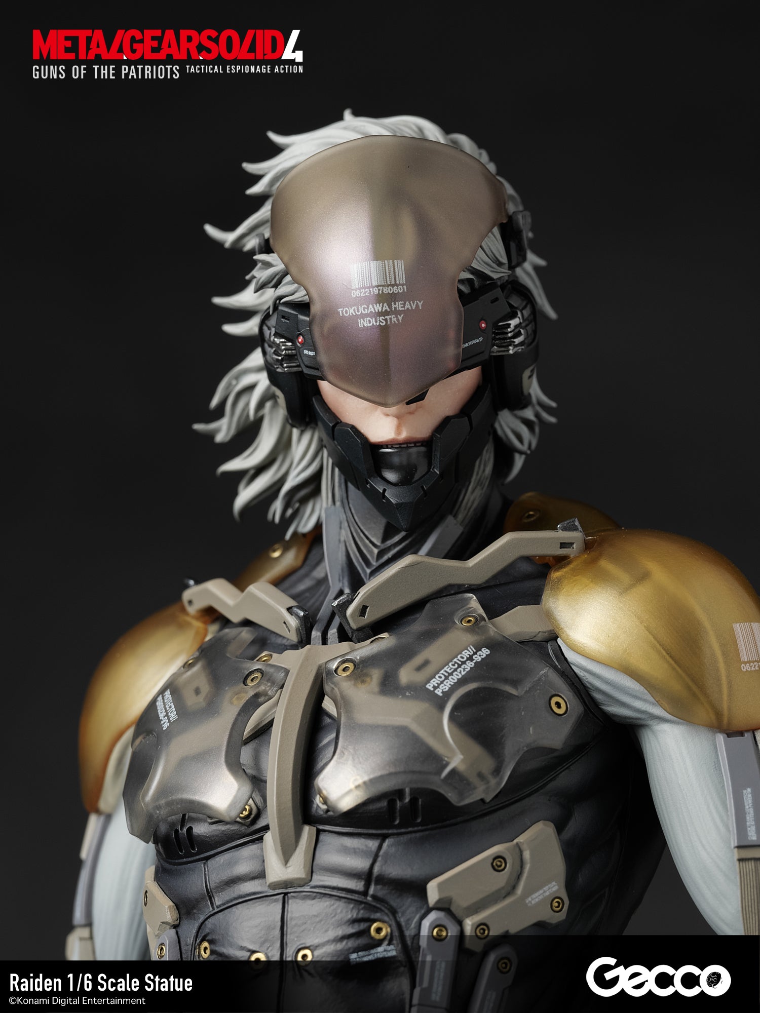 Metal Gear Solid 4: Guns of the Patriots Raiden 1/6 Scale Statue