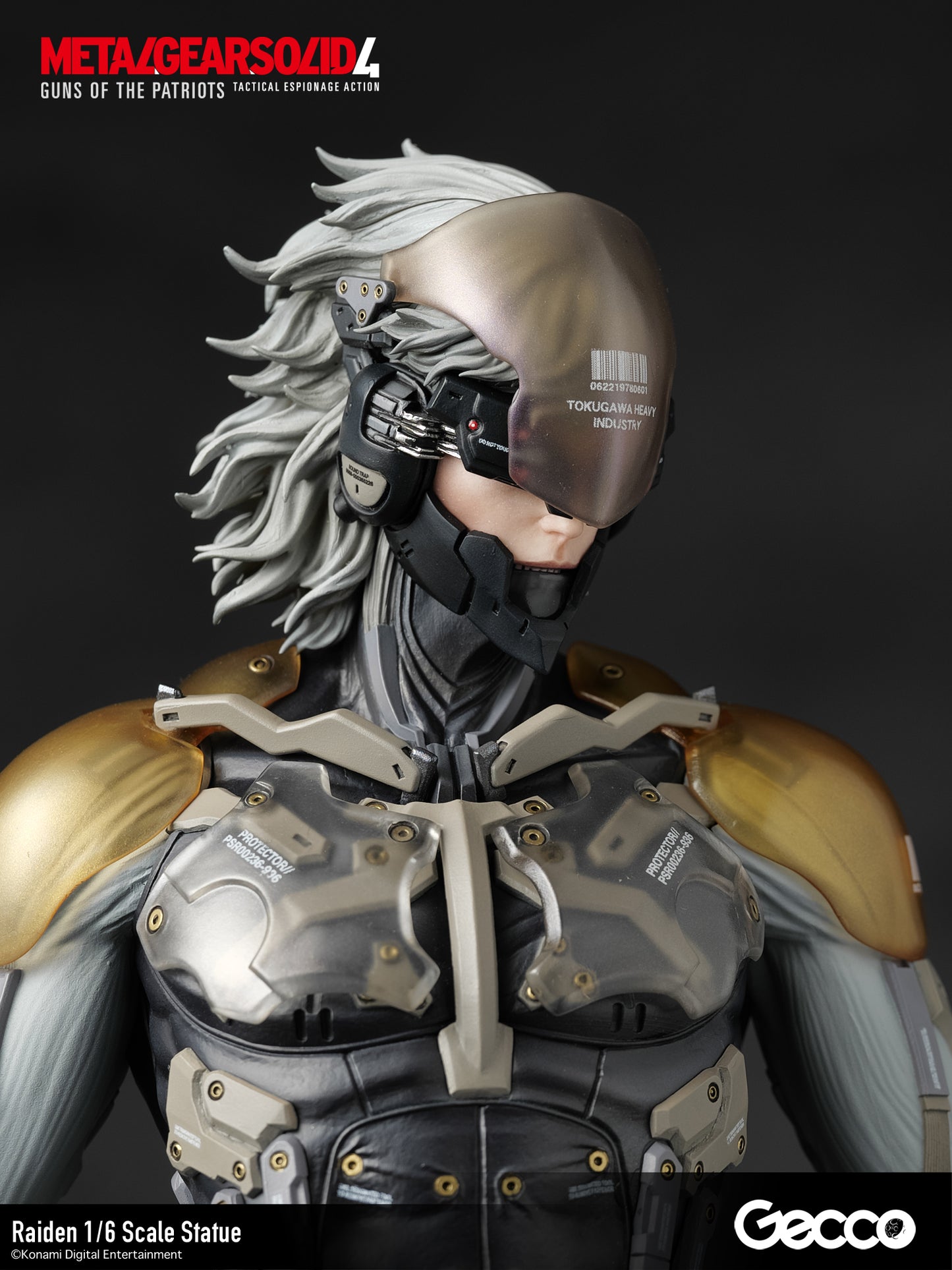 Metal Gear Solid 4 Guns of the Patriots Raiden 1/6 Scale Statue