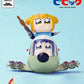 Chibi Creature "Pop Team Epic" Popuko & Pipimi Skeleton Competition Ver.