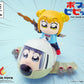 Chibi Creature "Pop Team Epic" Popuko & Pipimi Skeleton Competition Ver.