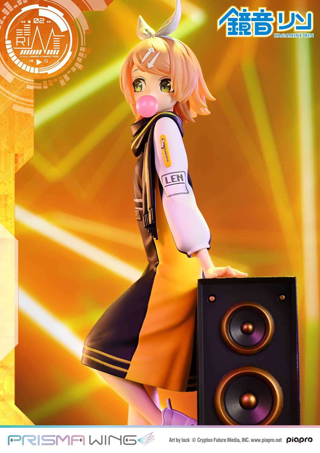 PRISMA WING Piapro Characters Kagamine Rin Art by lack 1/7 Scale Figure, Action & Toy Figures, animota