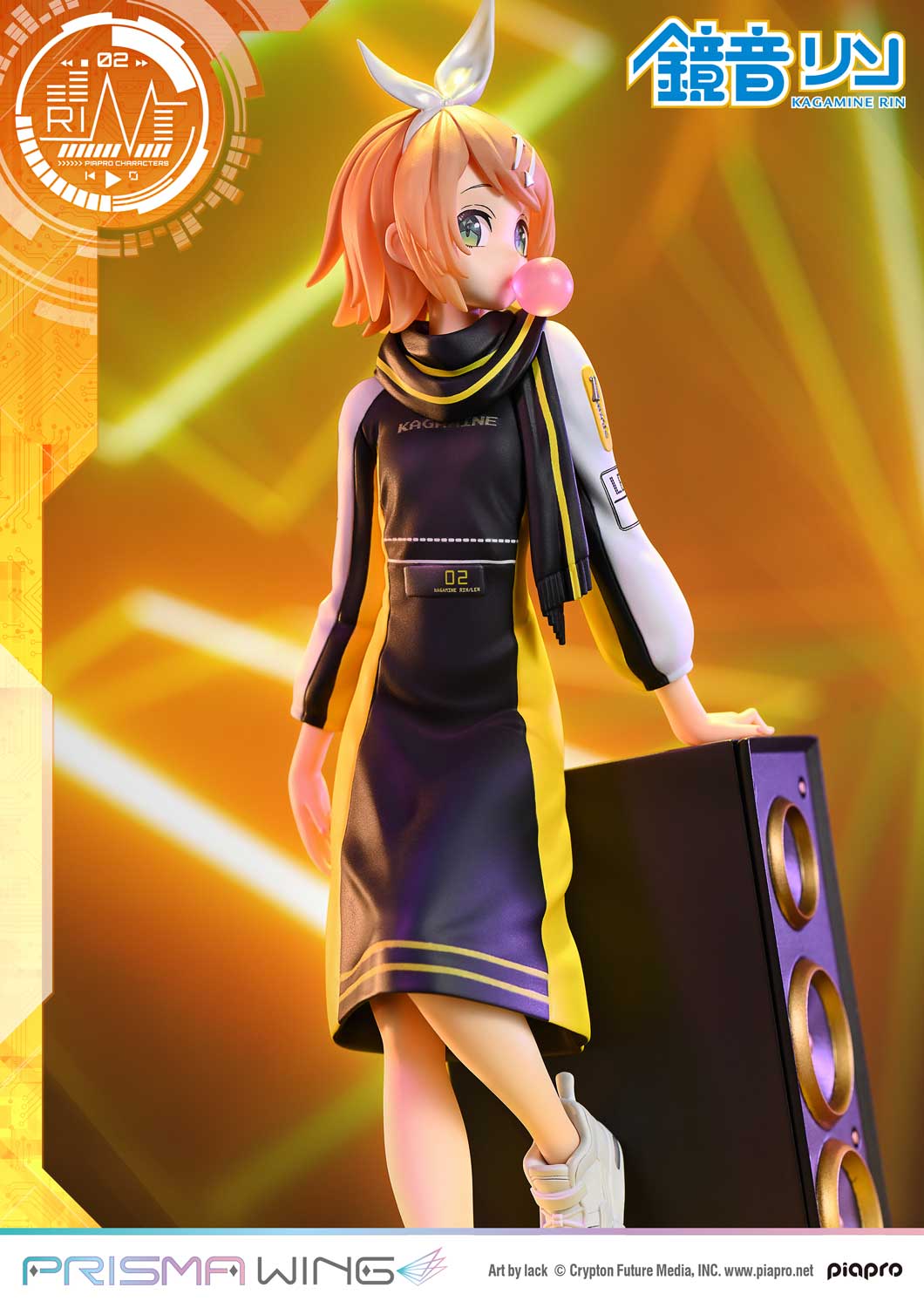 PRISMA WING Piapro Characters Kagamine Rin Art by lack 1/7 Scale Figure, Action & Toy Figures, animota