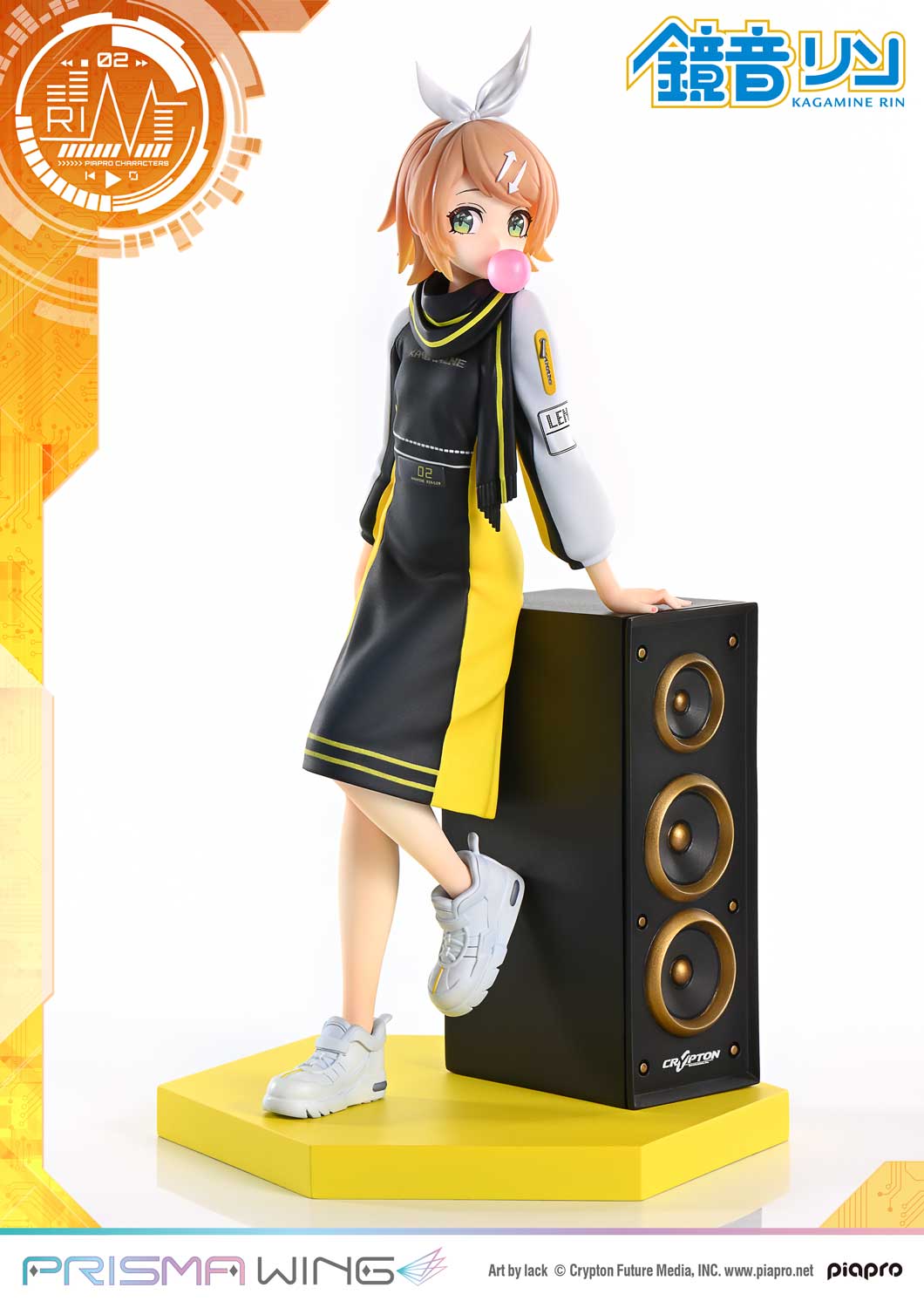 PRISMA WING Piapro Characters Kagamine Rin Art by lack 1/7 Scale Figure, Action & Toy Figures, animota