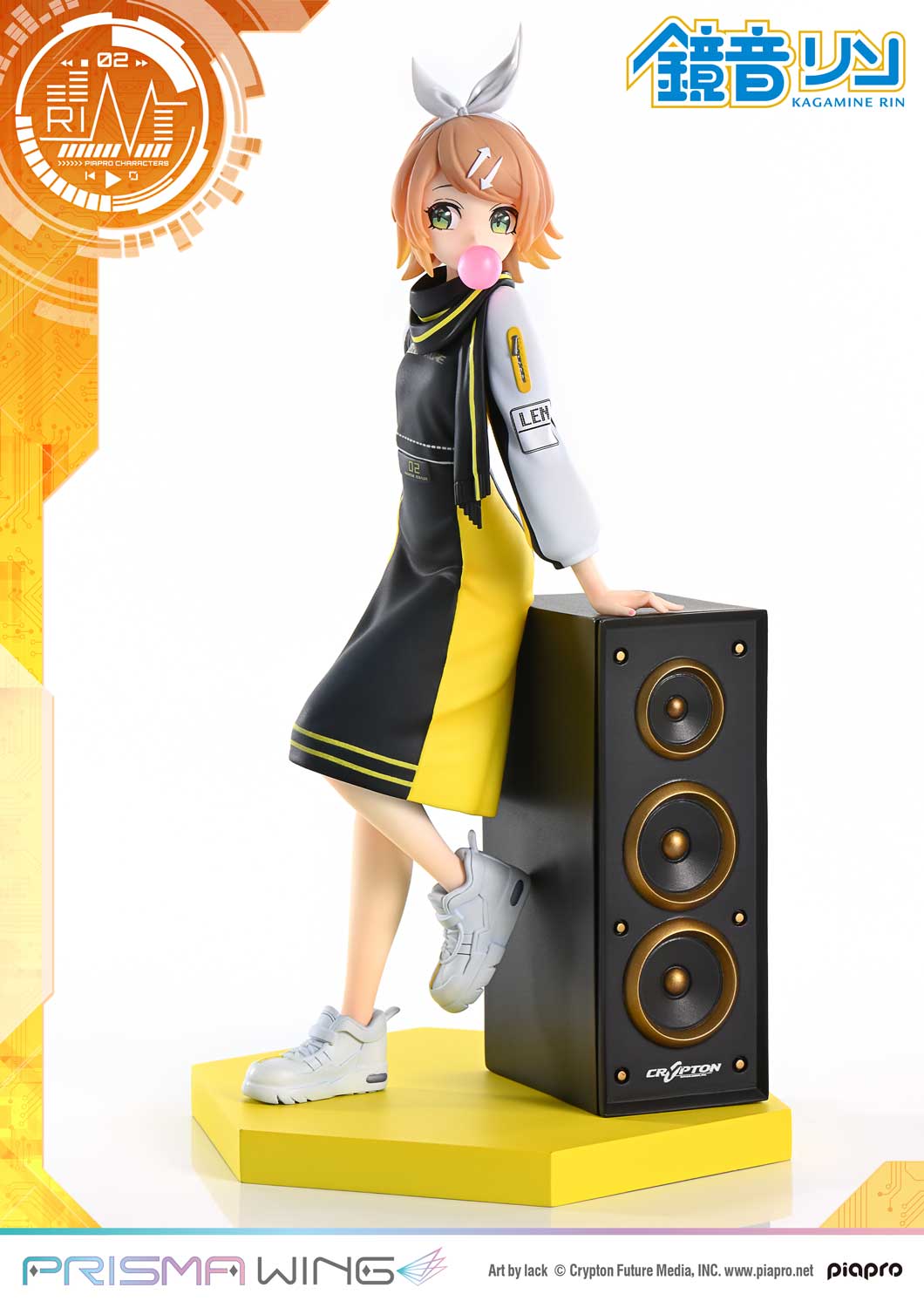 PRISMA WING Piapro Characters Kagamine Rin Art by lack 1/7 Scale Figure, Action & Toy Figures, animota