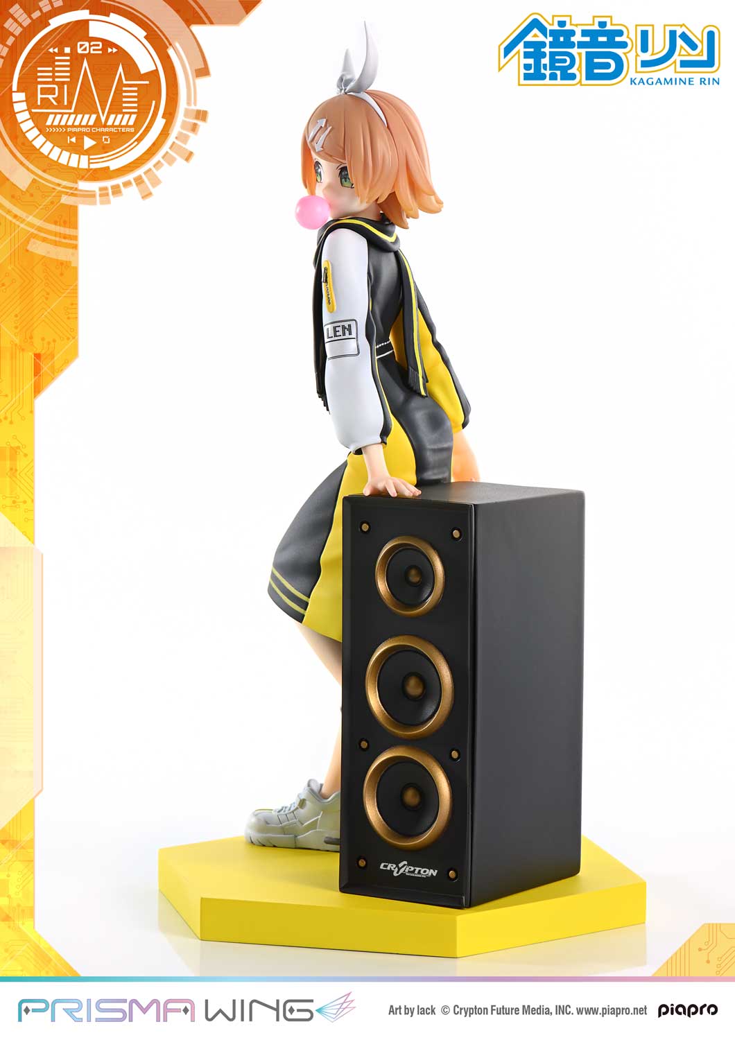 PRISMA WING Piapro Characters Kagamine Rin Art by lack 1/7 Scale Figure, Action & Toy Figures, animota