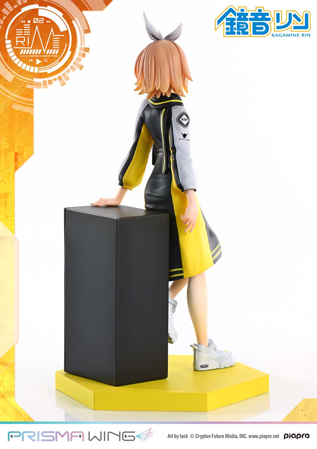 PRISMA WING Piapro Characters Kagamine Rin Art by lack 1/7 Scale Figure, Action & Toy Figures, animota