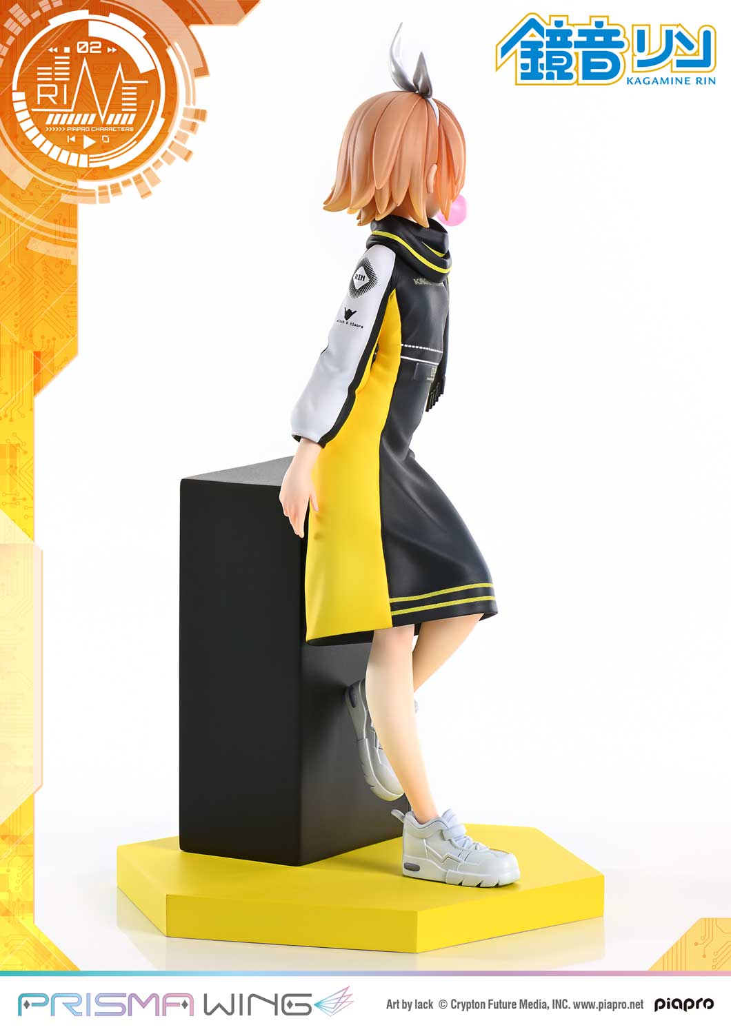 PRISMA WING Piapro Characters Kagamine Rin Art by lack 1/7 Scale Figure, Action & Toy Figures, animota